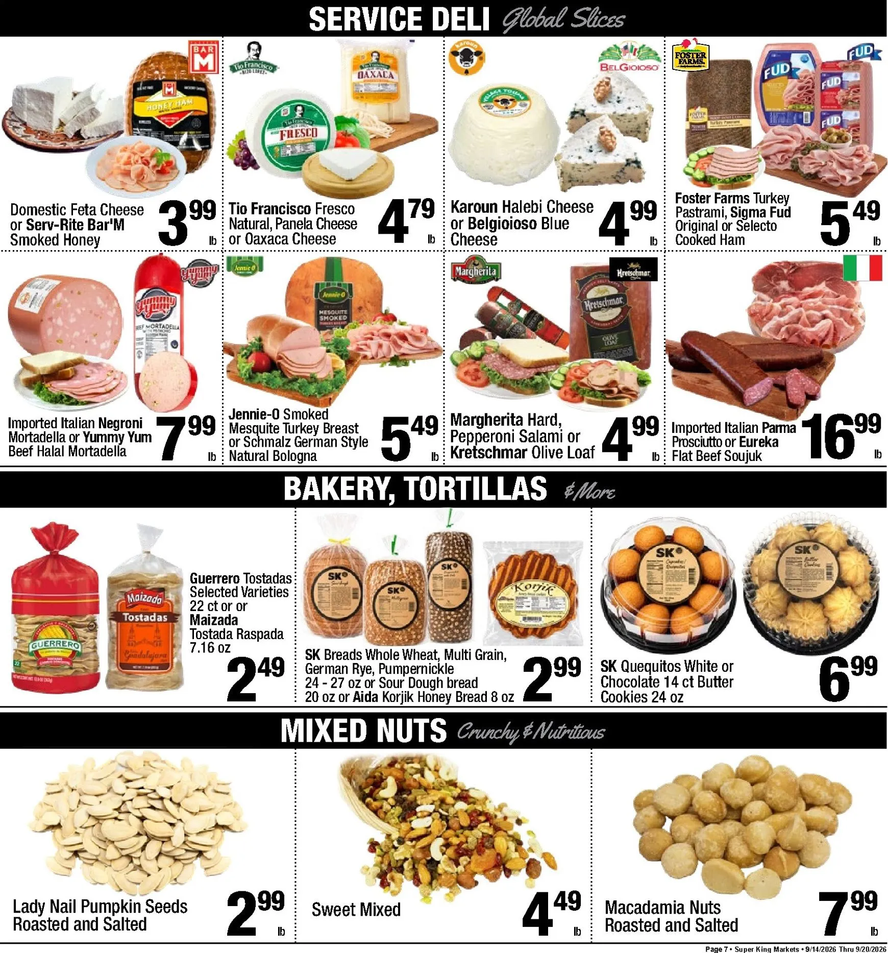 Weekly ad Current Super King leaflet valid from Monday 09/14/2026 to Sunday 09/20/2026 from September 14 to September 20 2026 - Page 8