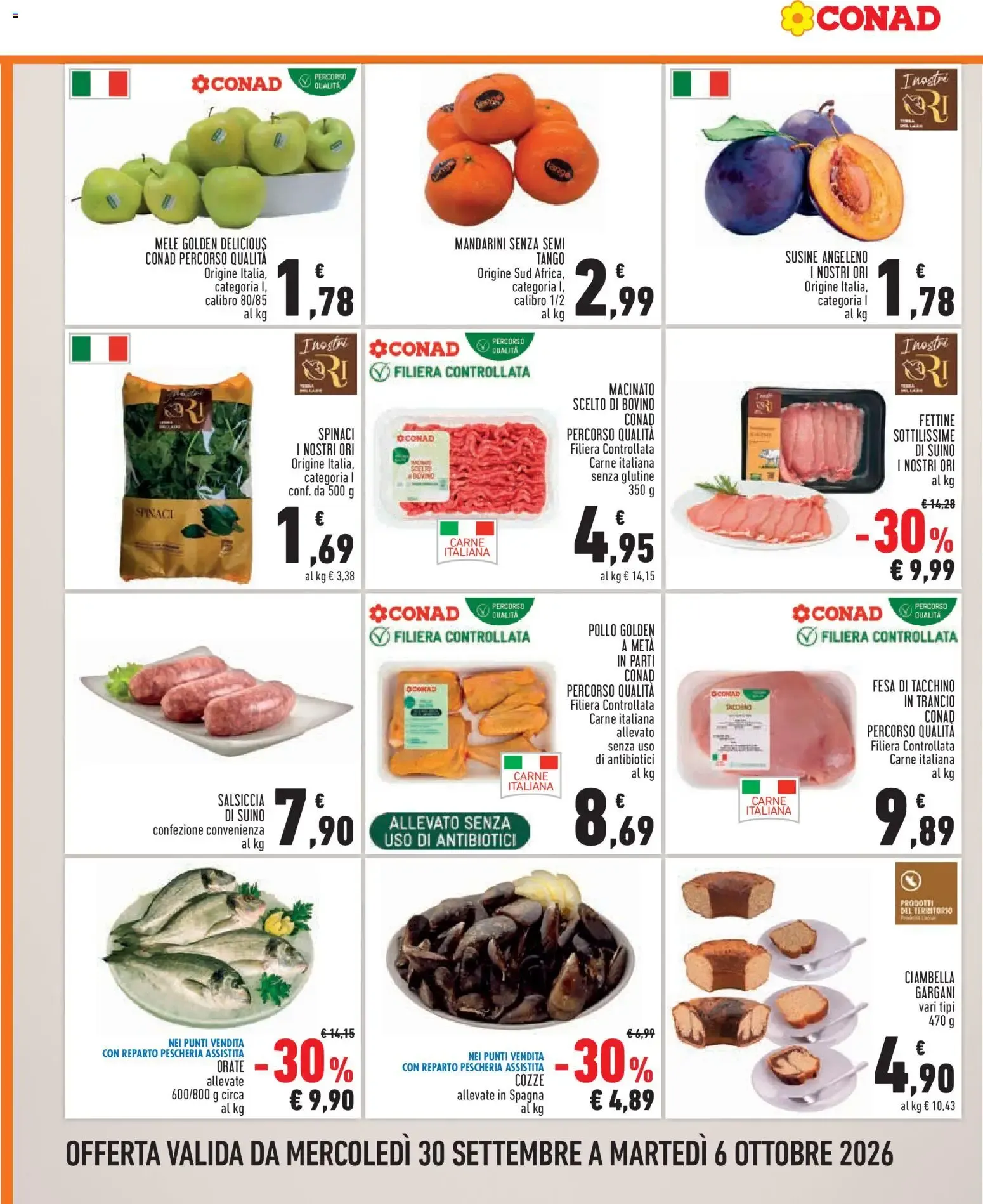 Conad Convenienza Più da 30 settembre a 6 ottobre di 2026 - Pagina del volantino 2