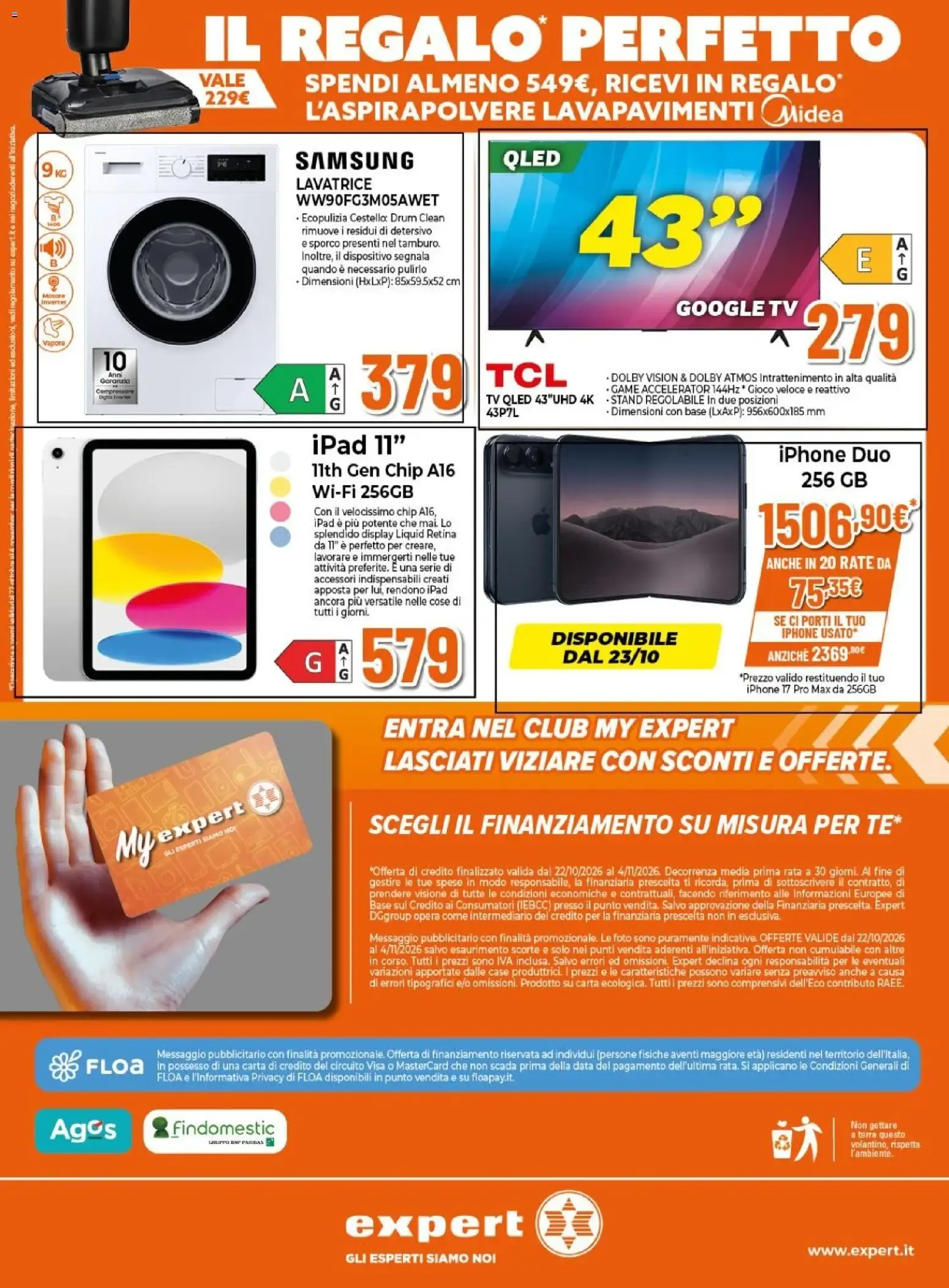 Expert - Buon Expertiversario: Il Regalo Perfetto da 22 ottobre a 4 novembre di 2026 - Pagina del volantino 32