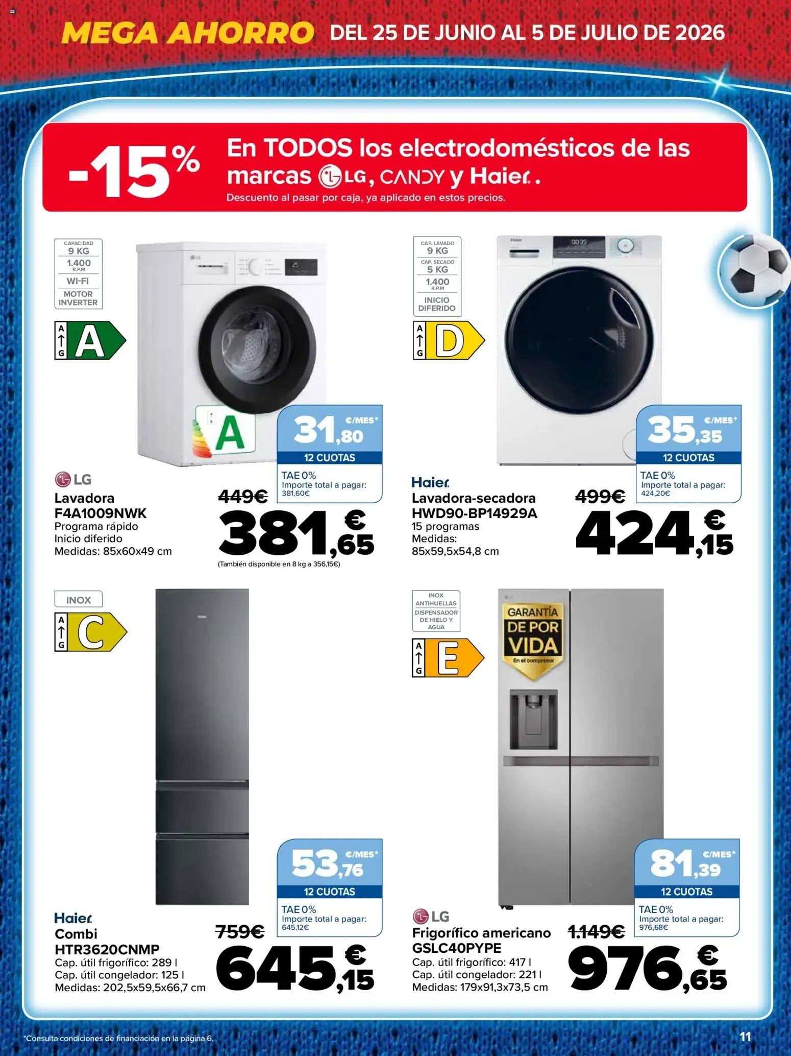 Catálogo de Carrefour Mega Ahorro del 25/06/2026 | Catálogo 25 de junio al 5 de julio 2026 - Página 11