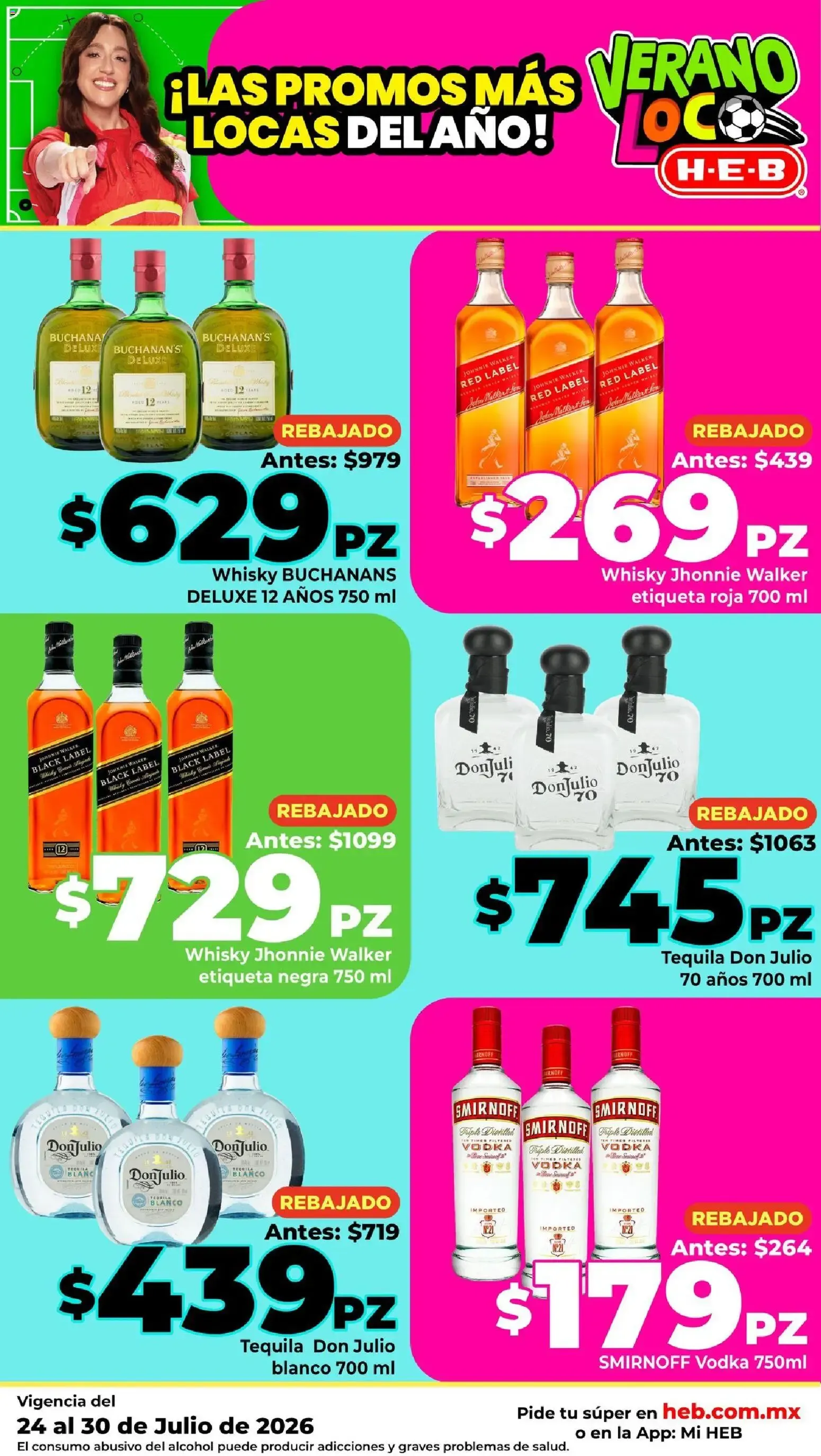 Catálogo de ¡Las promos más locas del año! Verano Loco H-E-B 24 de julio al 30 de julio 2026 - Pagina 6