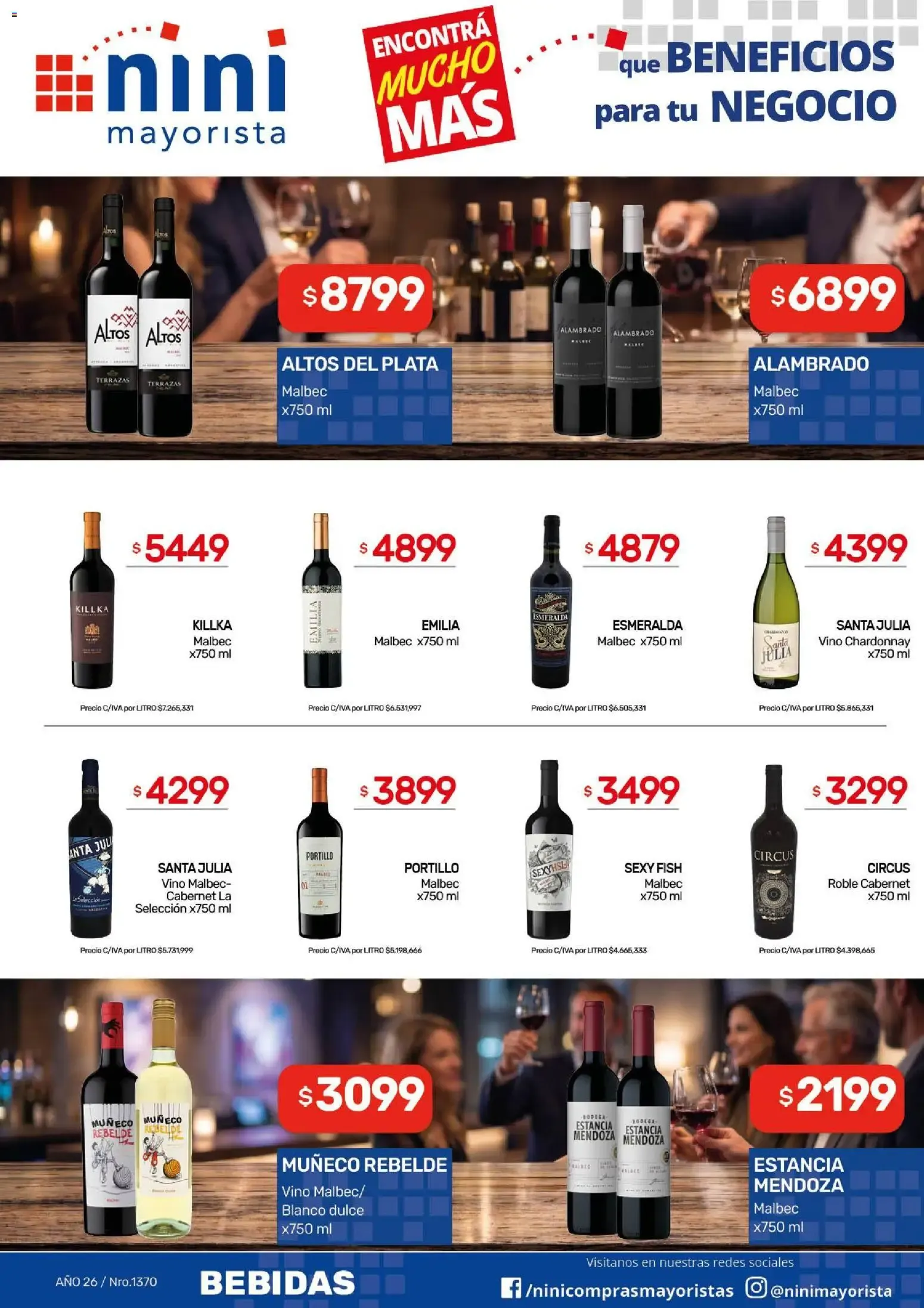 Ofertas de NINI Mayorista ofertas del 27/07/2026 - 02/08/2026 27 de julio al 2 de agosto 2026 - Página 17 del catálogo