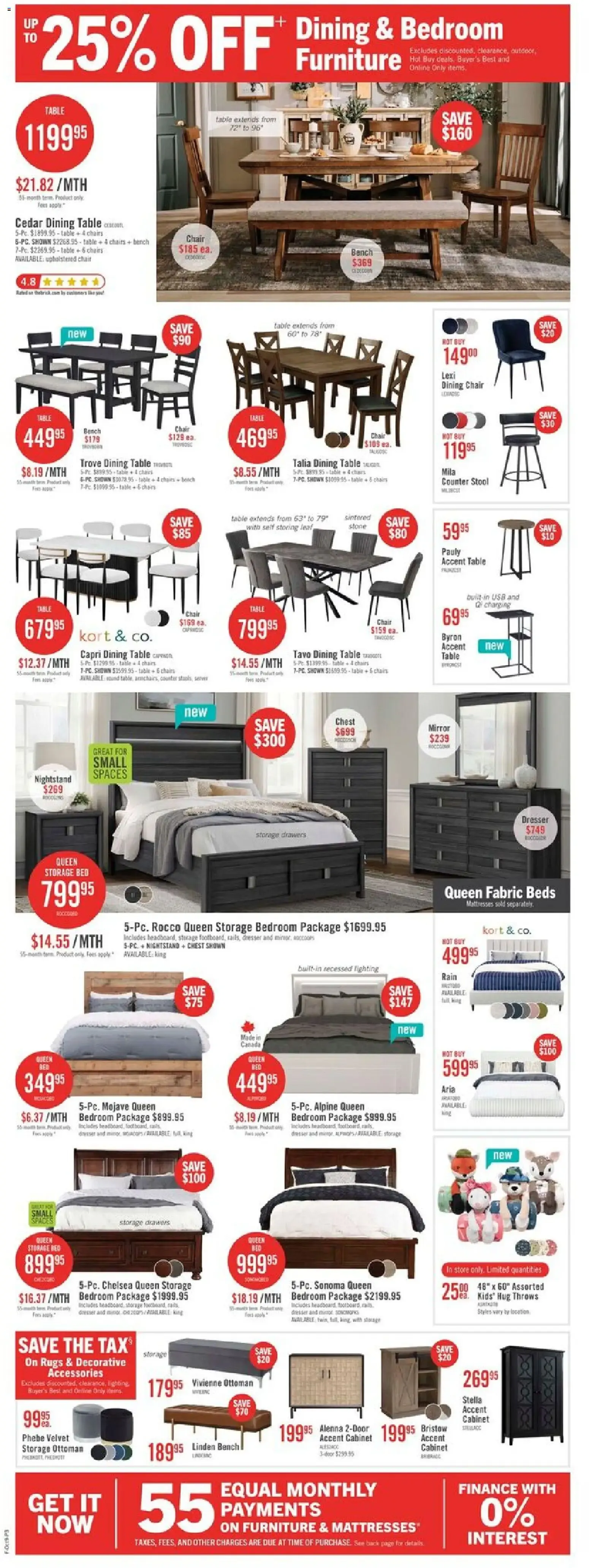 The Brick weekly flyer / circulaire from Oct 9, 2026 > weekly specials & deals from October 9 to October 21 2026 - flyer page 7