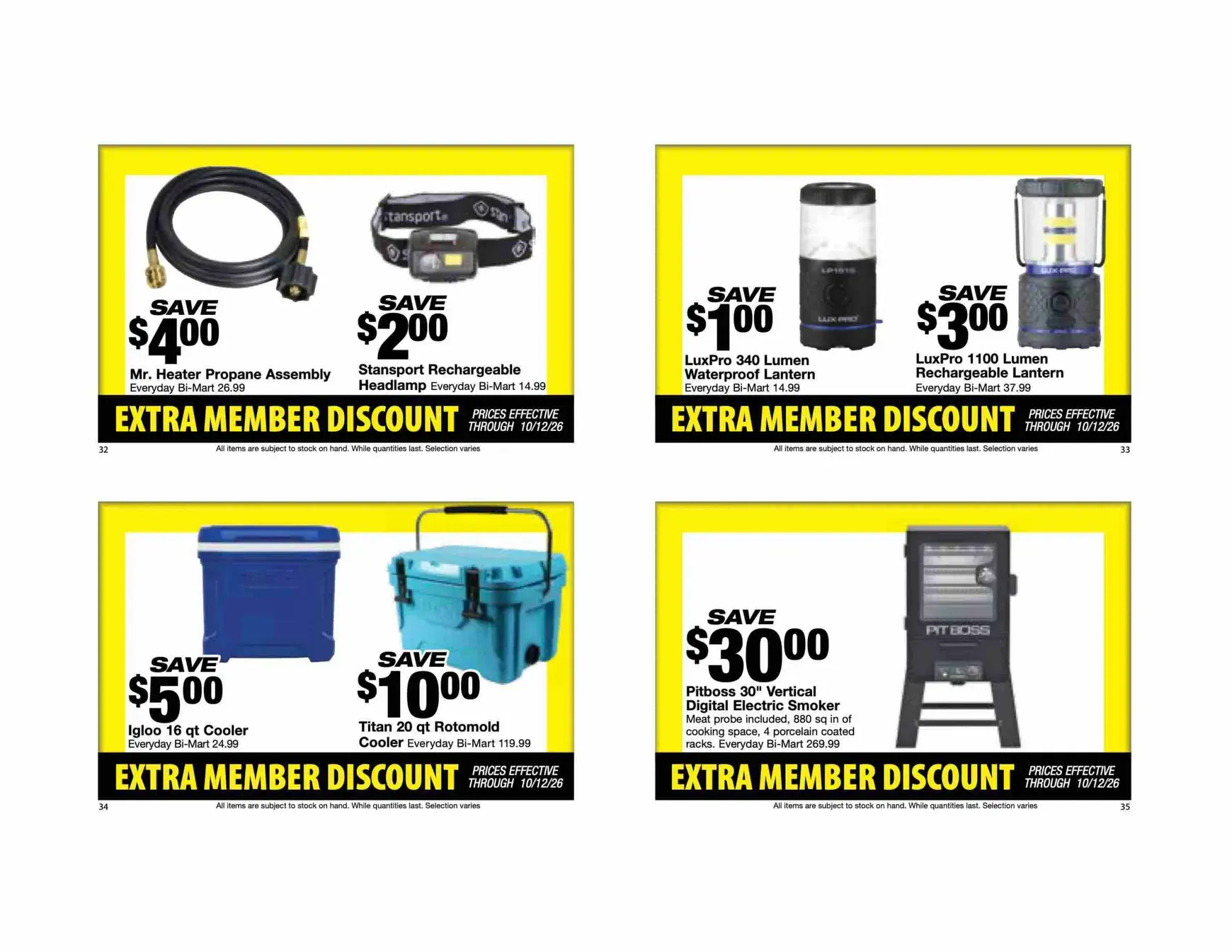 Weekly ad Future Bi-Mart - Extra member discount flyer valid from Thursday 10/01/2026 to Monday 10/12/2026 from October 1 to October 12 2026 - Page 10