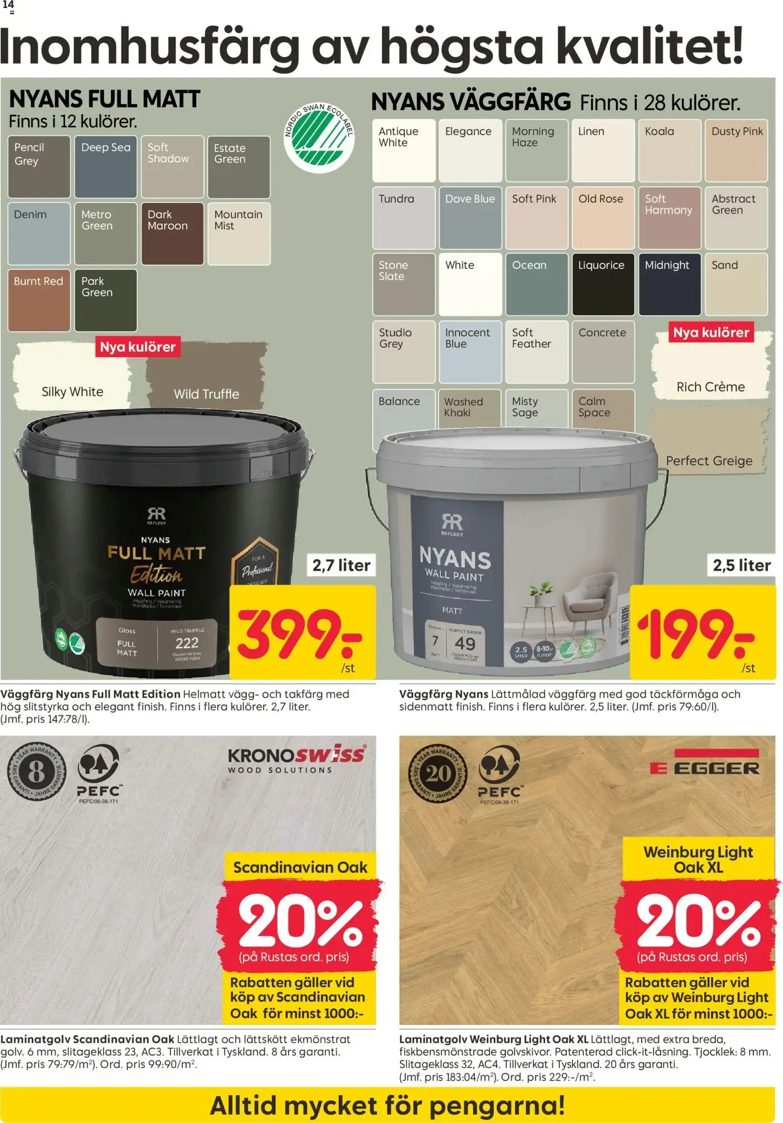 Rusta erbjudanden från 17/08/2026 - 23/08/2026 > Reklamblad nuvarande rabatter från 17 augusti till 23 augusti 2026 - Reklamblad sidor 14