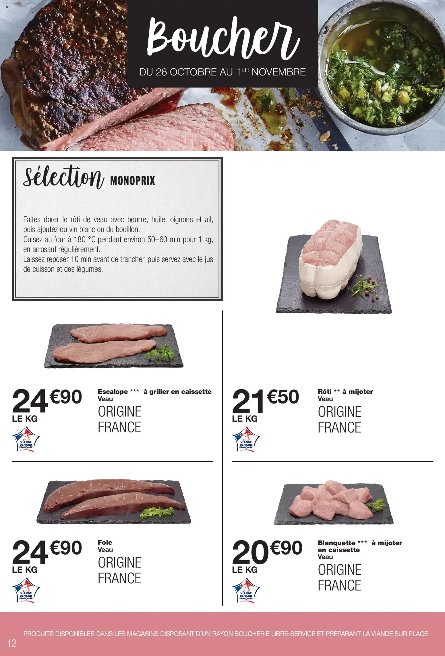 Monoprix: Viva Mexico - 50% en la 2da unidad de dulces du 20 octobre au 1 novembre 2026 - Catalogue page 12