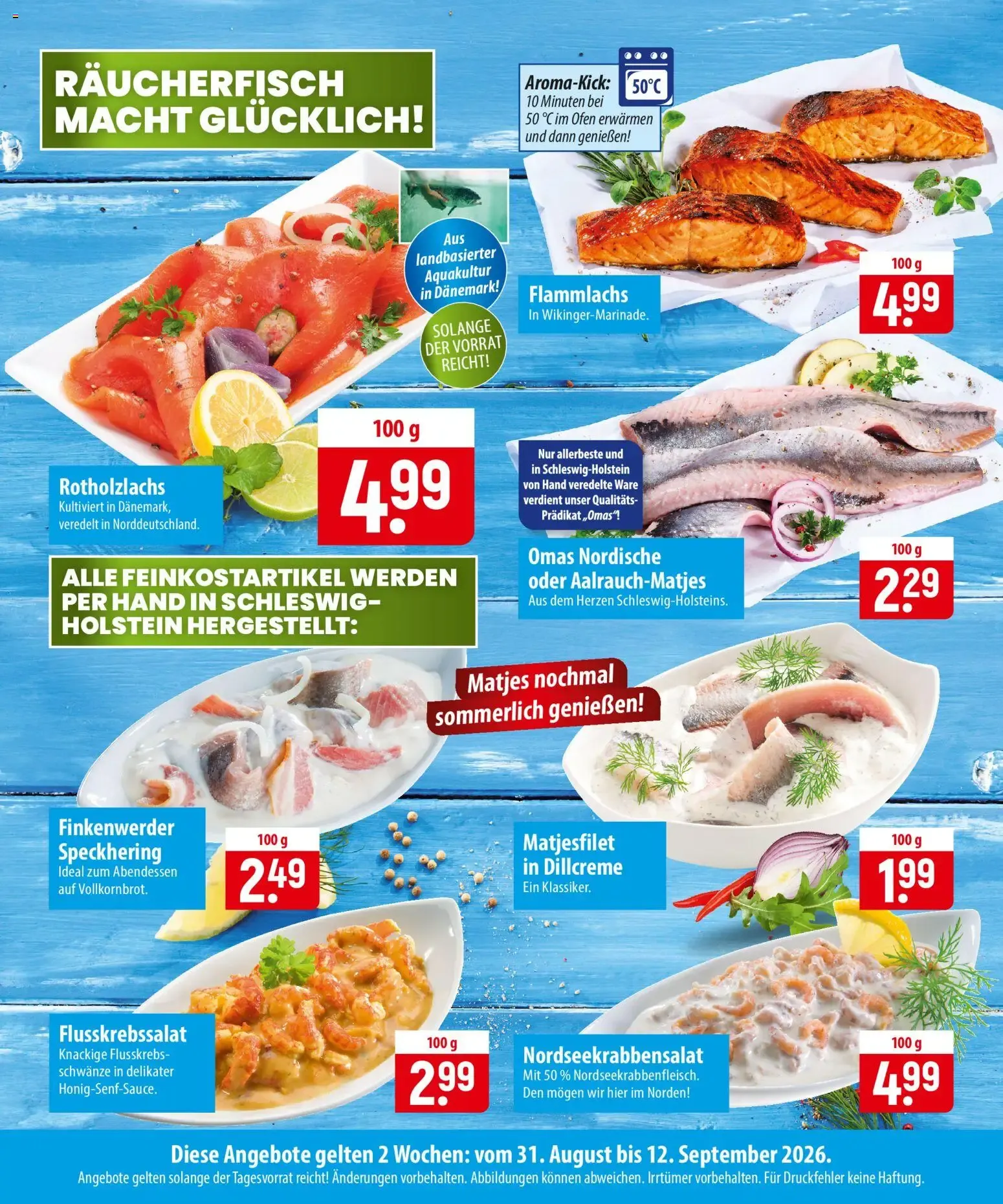 Famila Fischmarkt von 30. August bis 12. September 2026 - Prospekt seite 2