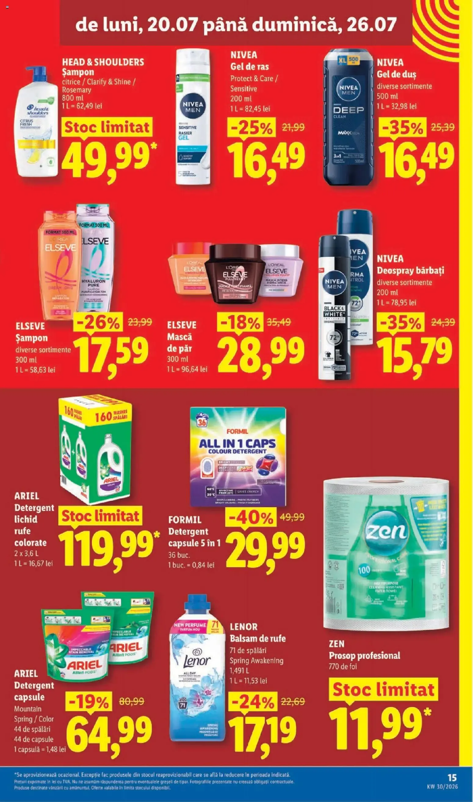 Catalog Catalog LIDL 20.07.2026 - Oferta și Revista online de la 20 iulie până la 26 iulie 2026 - Revista Pagina 15