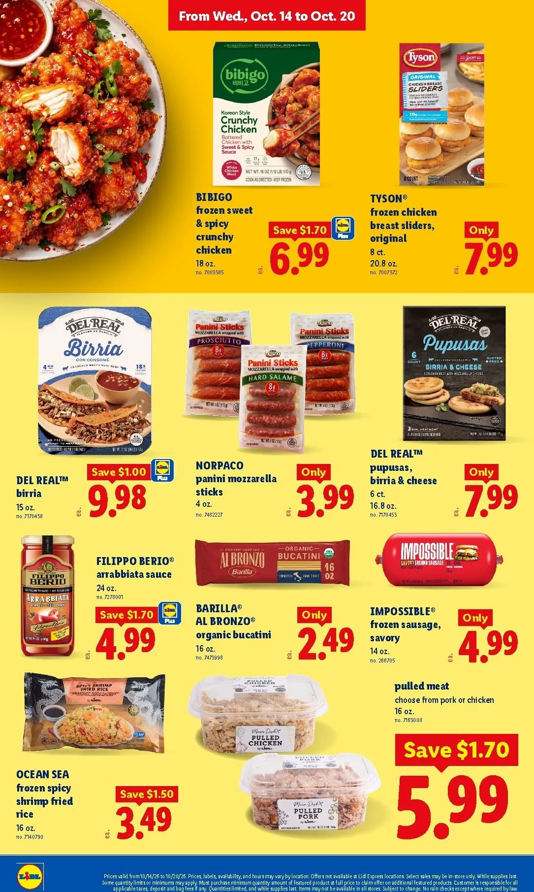 Weekly ad Current Lidl leaflet valid from Wednesday 10/14/2026 to Tuesday 10/20/2026 from October 14 to October 20 2026 - Page 14