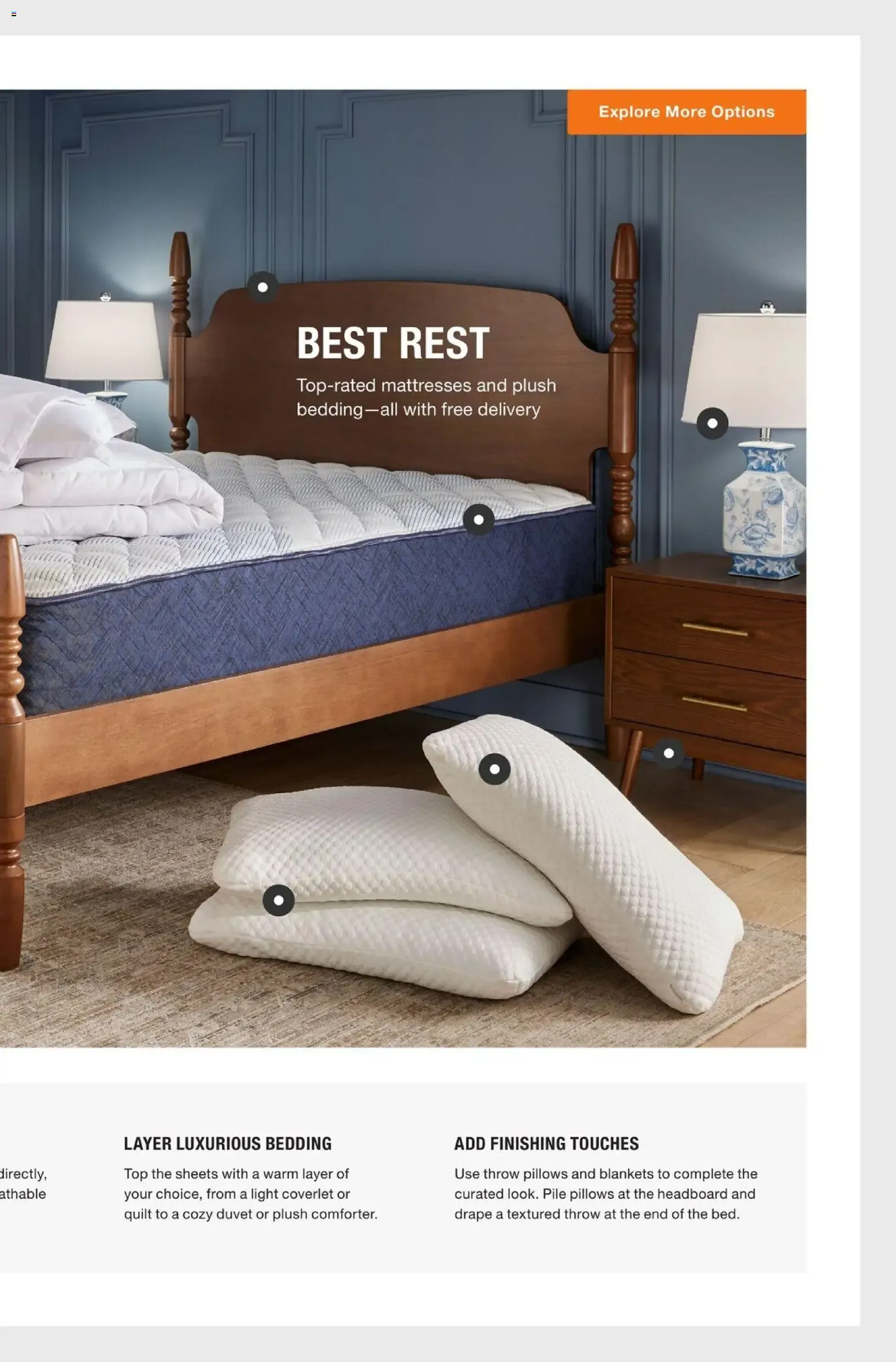 Weekly ad Home Depot - Curated & Comfortable - Hasta 30% de descuento en muebles y decoración from September 8 to October 25 2026 - Page 29