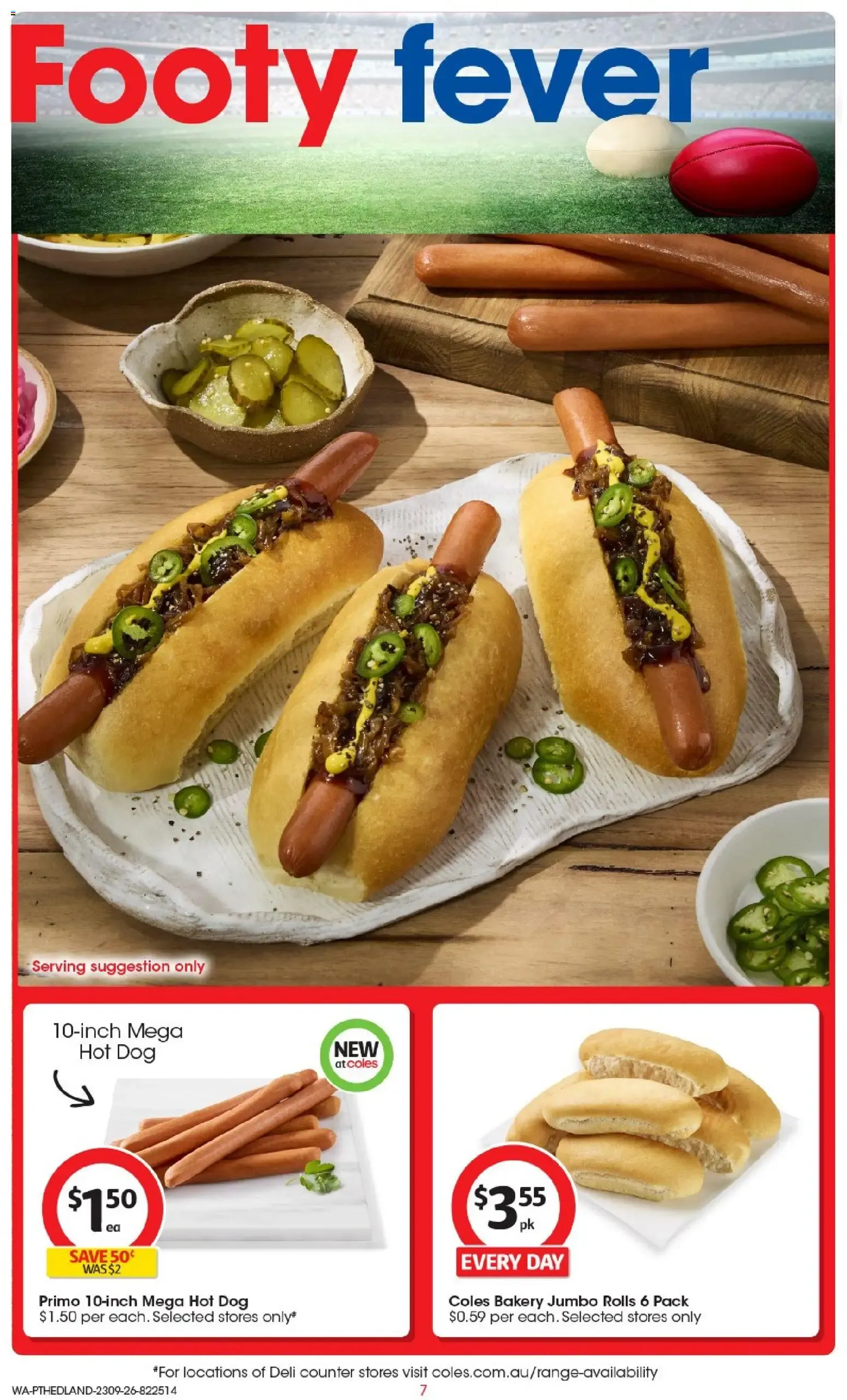 Coles | Footy fever - Catalogue valid from 23 September to 29 September 2026 - page 7