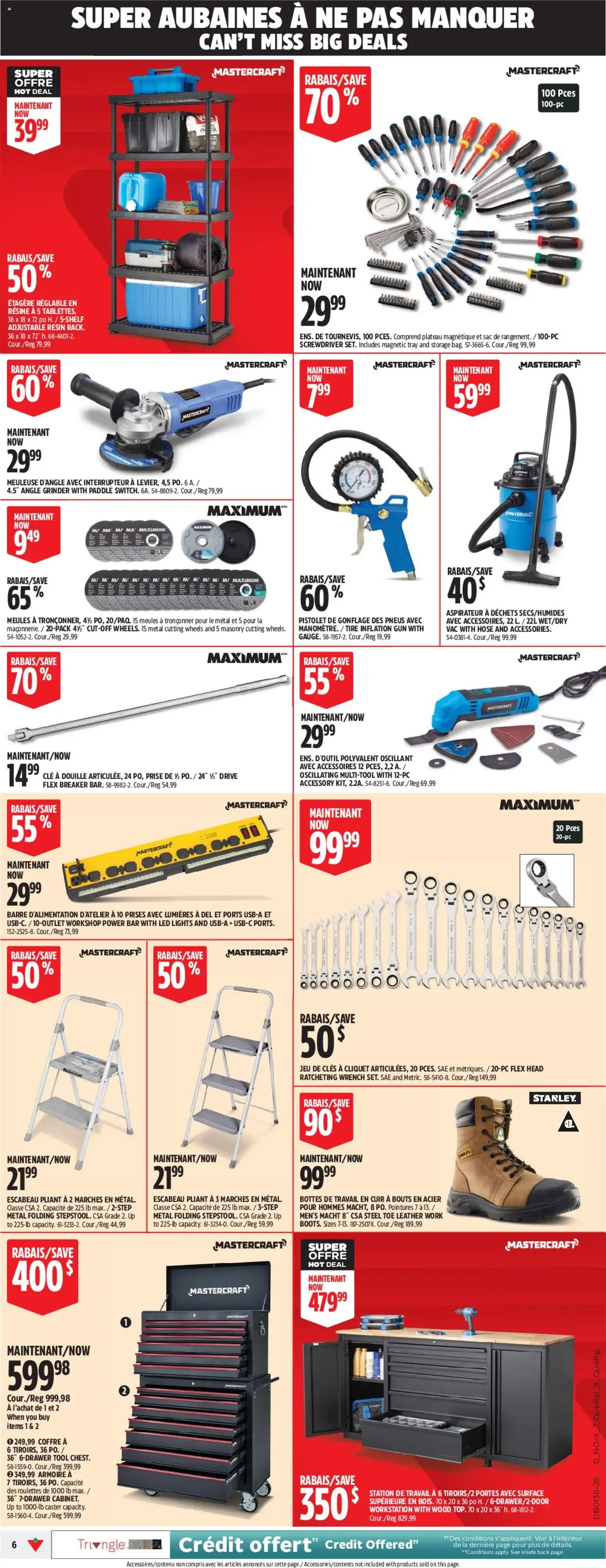 Canadian Tire circulaire - Grand solde rouge from Sep 17, 2026 > weekly specials & deals from September 17 to September 27 2026 - flyer page 8