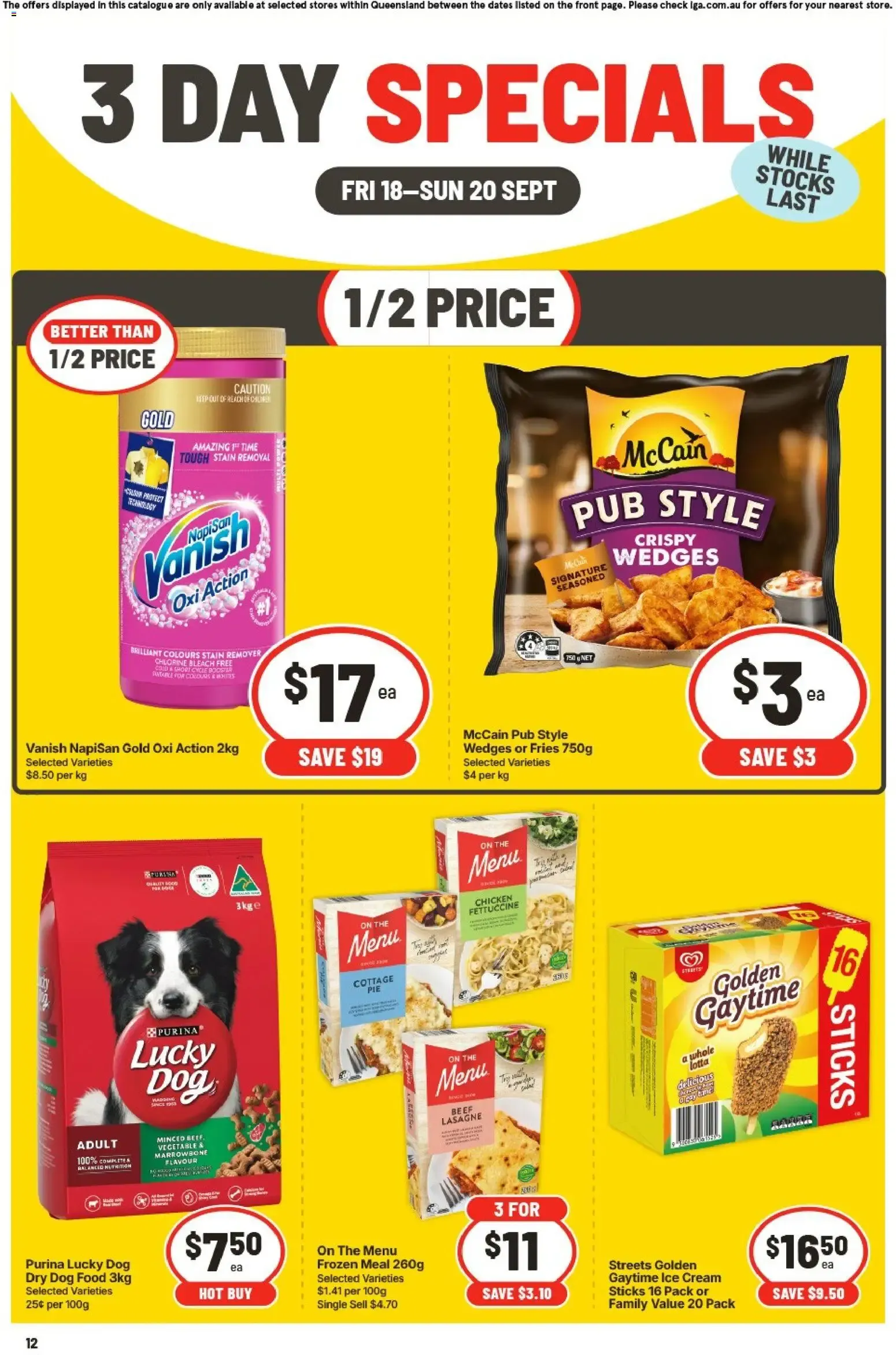 3 DAY SPECIALS - Catalogue valid from 18 September to 20 September 2026 - page 4