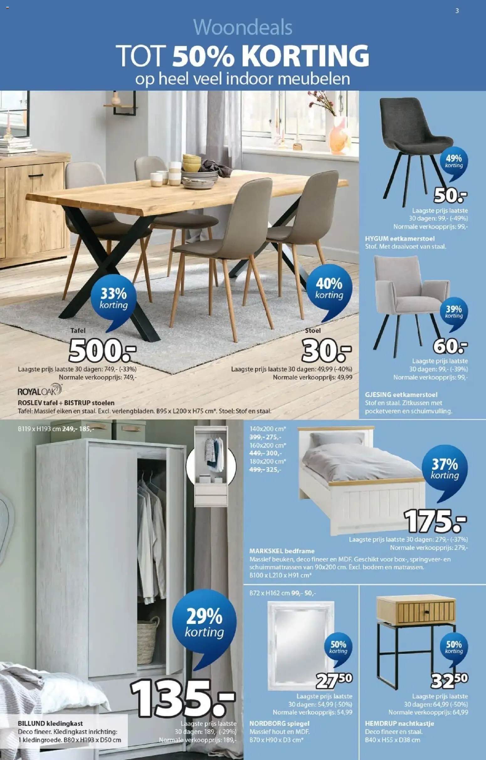 JYSK Scandinavian Sleeping & Living - SALE van 22 juni tot 5 juli 2026 - Folder pagina 3