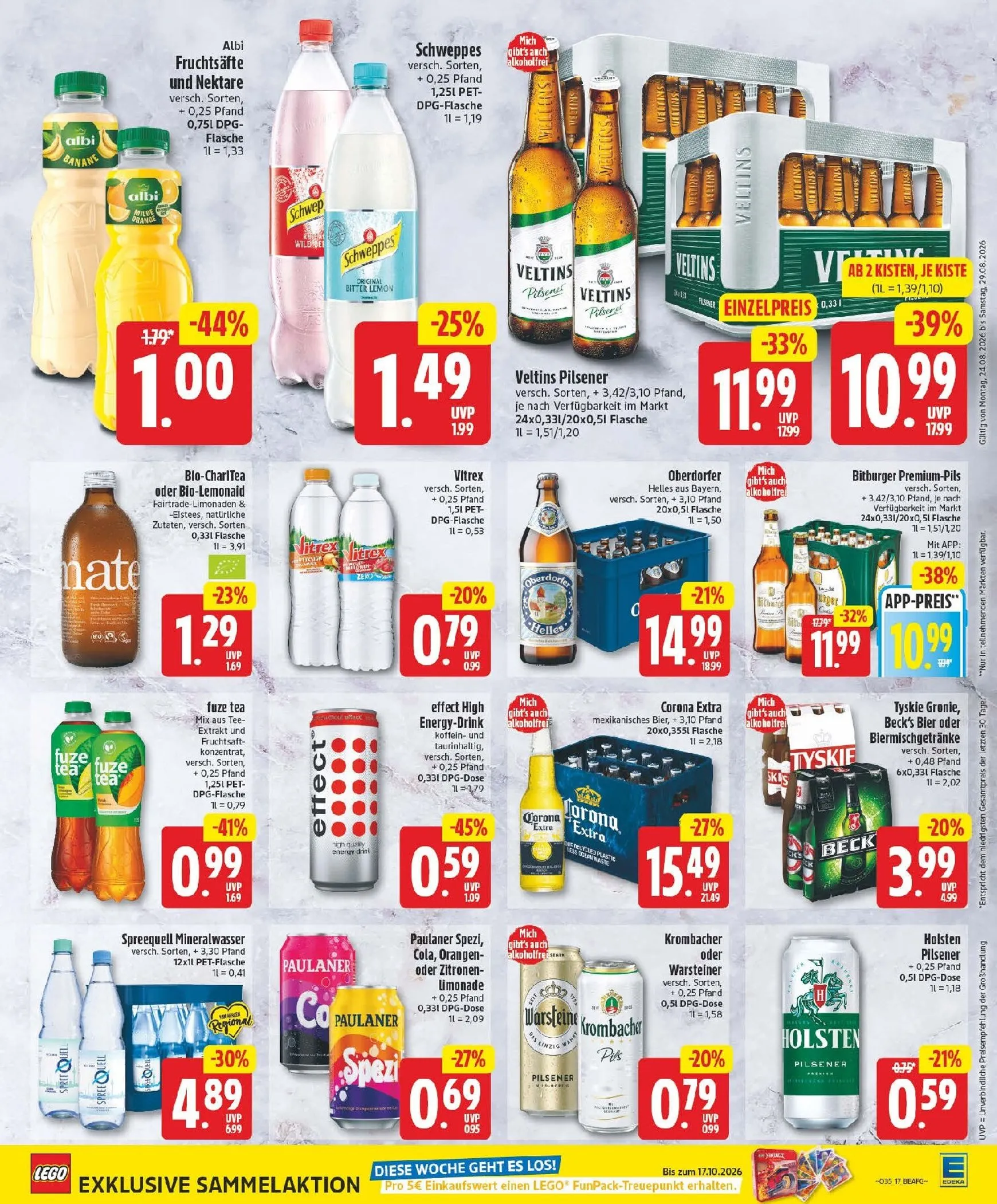 Edeka Prospekt nächste Woche – von Montag 24.08.2026 bis Samstag 29.08.2026 von 24. August bis 29. August 2026 - Prospekt seite 19
