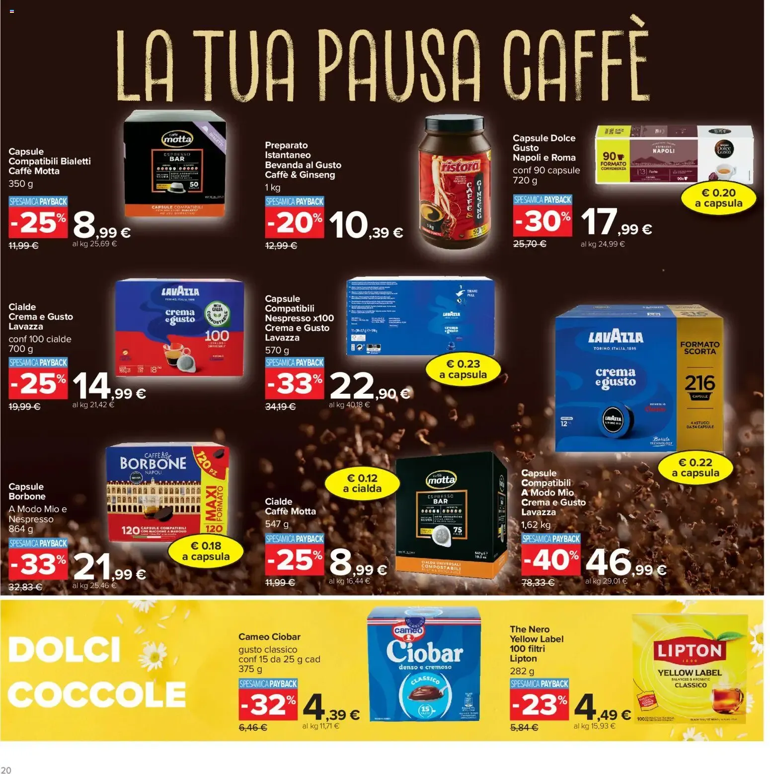Carrefour Iper - Prezzi Imbattibili da 23 ottobre a 5 novembre di 2026 - Pagina del volantino 20