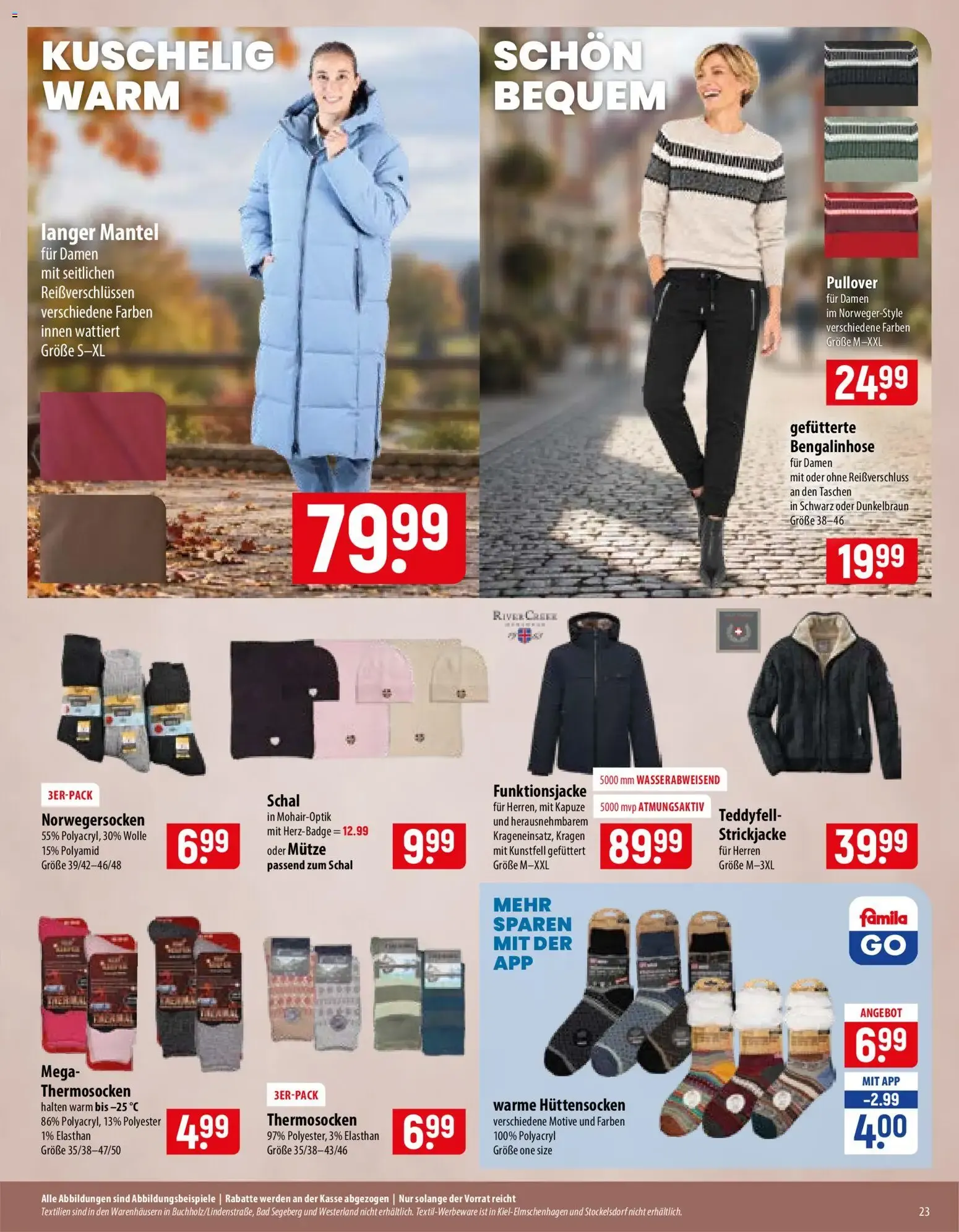 Famila Prospekt (ab 19.10.2026) zum Blättern von 19. Oktober bis 24. Oktober 2026 - Prospekt seite 23