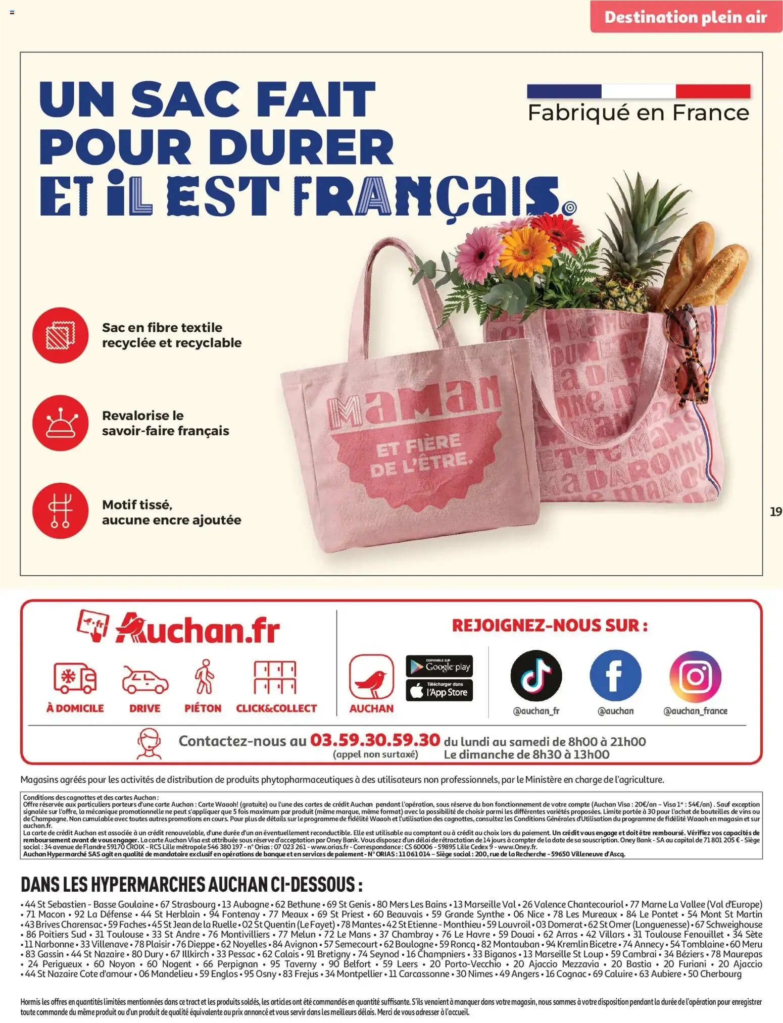 Auchan Plein air jeux de jardin à partir du 27/05/2026 - promo en ligne du 27 mai au 7 juin 2026 - Catalogue page 19
