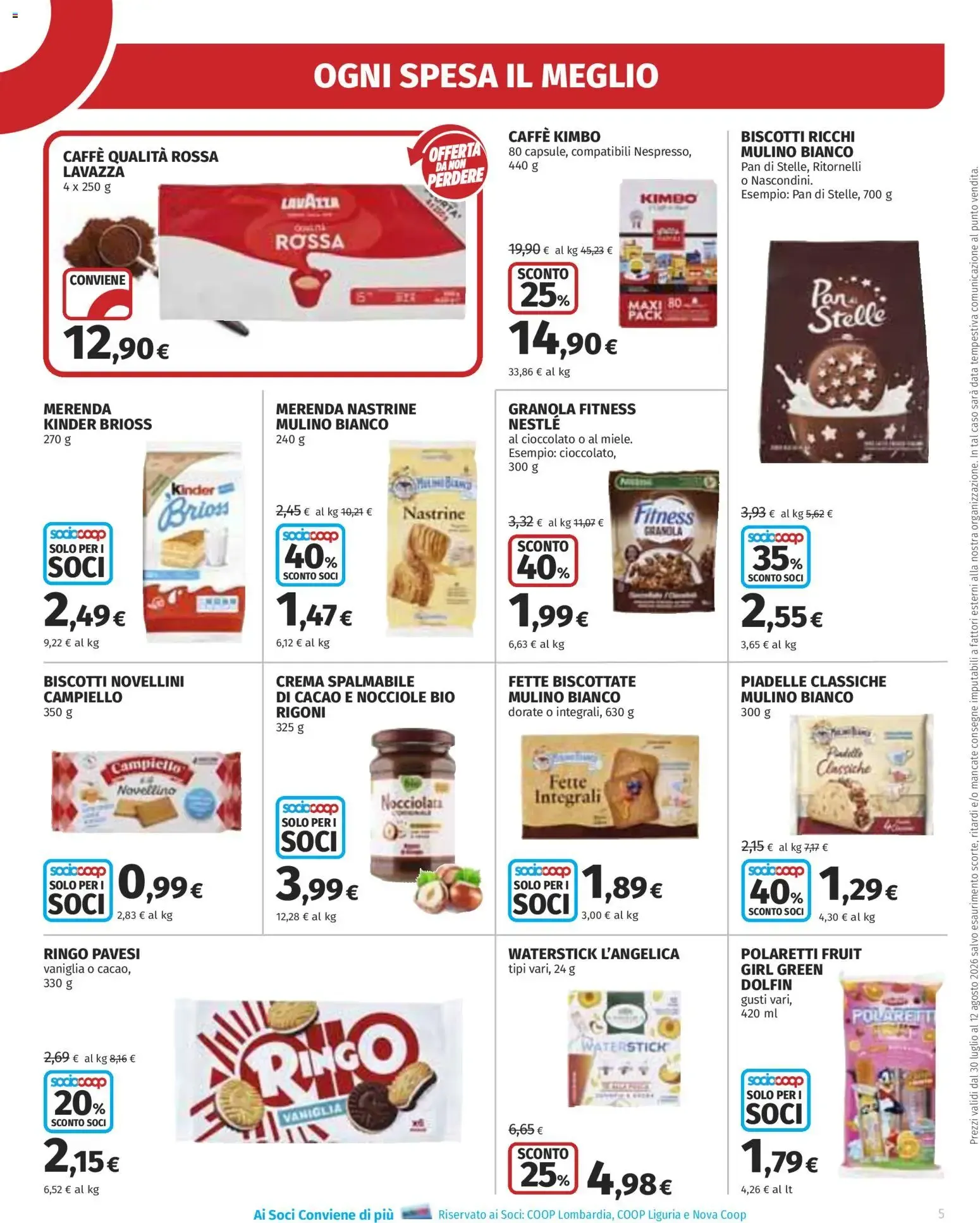 Anteprima volantino Ipercoop dal 30/07/2026 - nuovo offerte da 30 luglio a 12 agosto di 2026 - Pagina del volantino 5