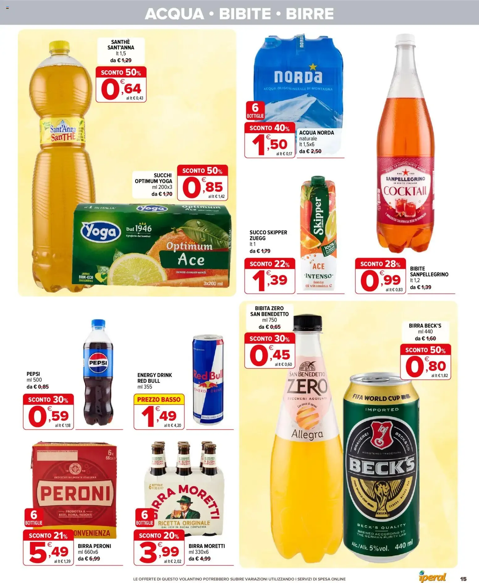Iperal Supermercati: Un Mare di Sconti da 29 luglio a 18 agosto di 2026 - Pagina del volantino 15
