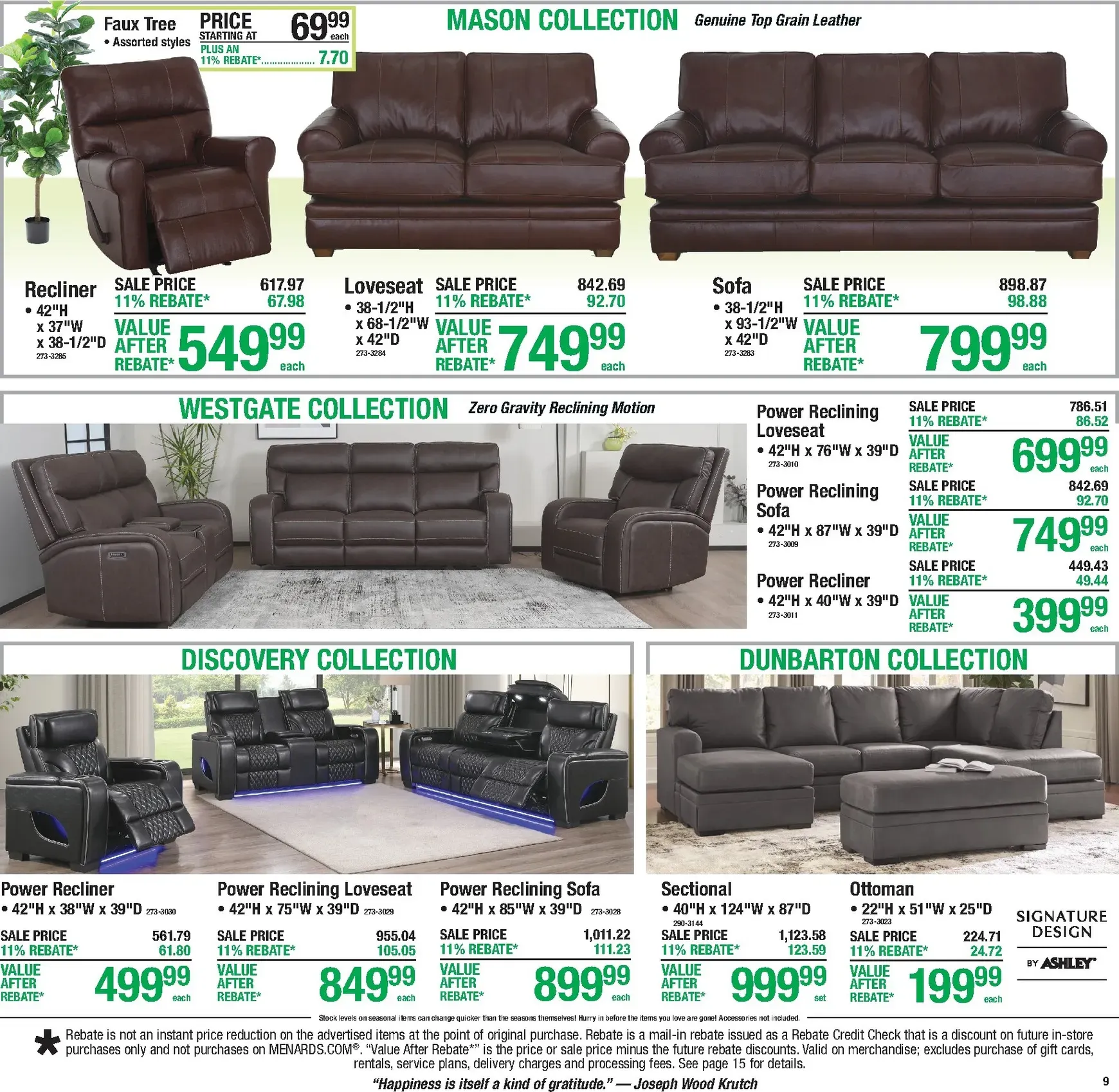 Weekly ad 11% REBATE ON EVERYTHING! from August 13 to August 23 2026 - Page 12