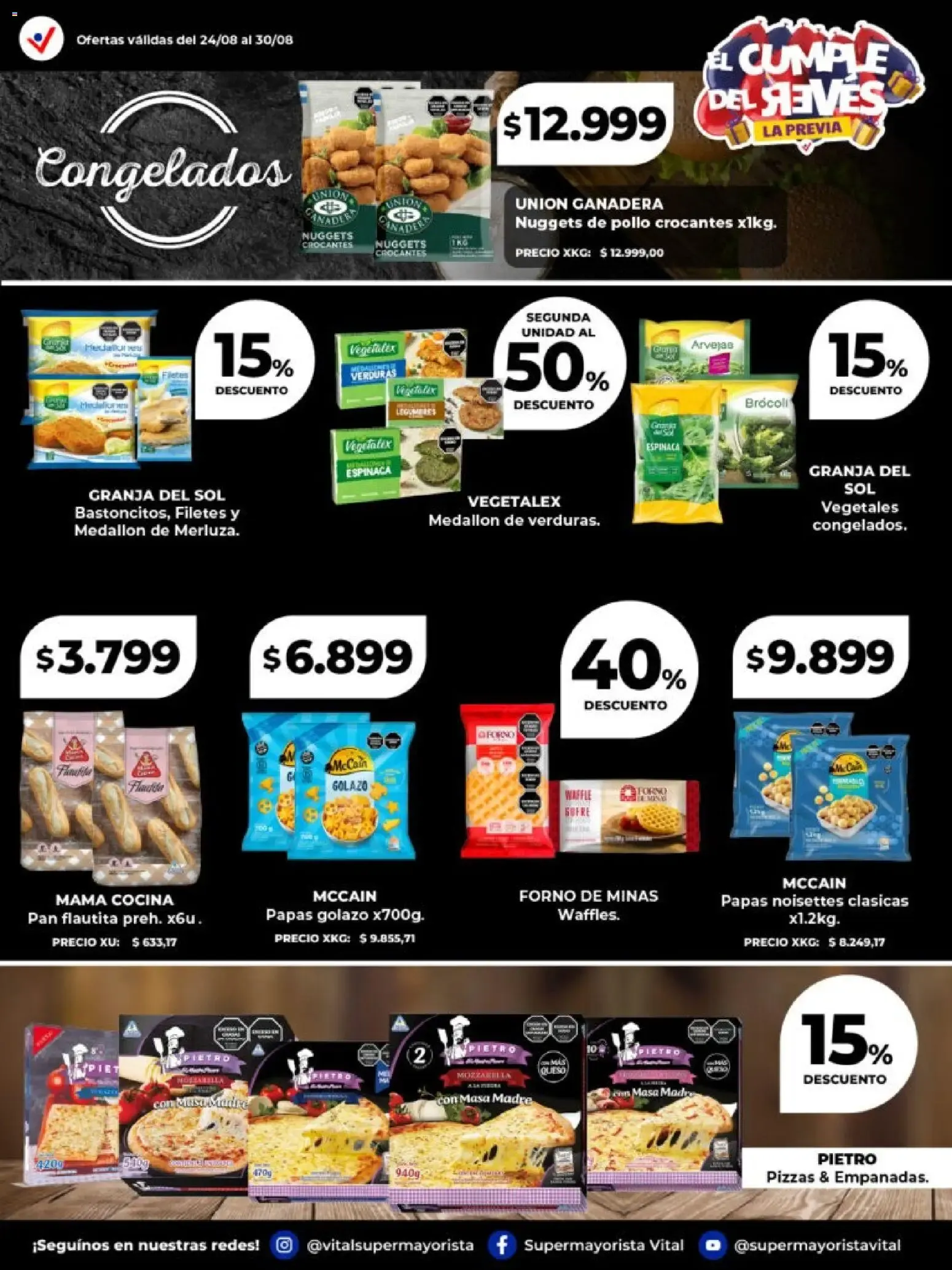 Ofertas de Vital - Especial de frescos || del 24/08/2026 - 30/08/2026 || Catálogo 24 de agosto al 30 de agosto 2026 - Página 7 del catálogo