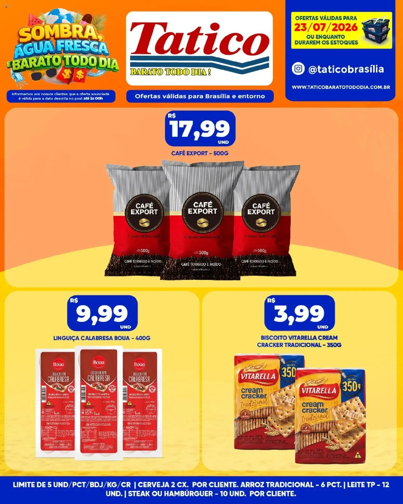 Encarte de Tatico ofertas do Dia de 23/07/2026 | Promoções Online 23 de julho até 23 de julho 2026 - Pagina 9