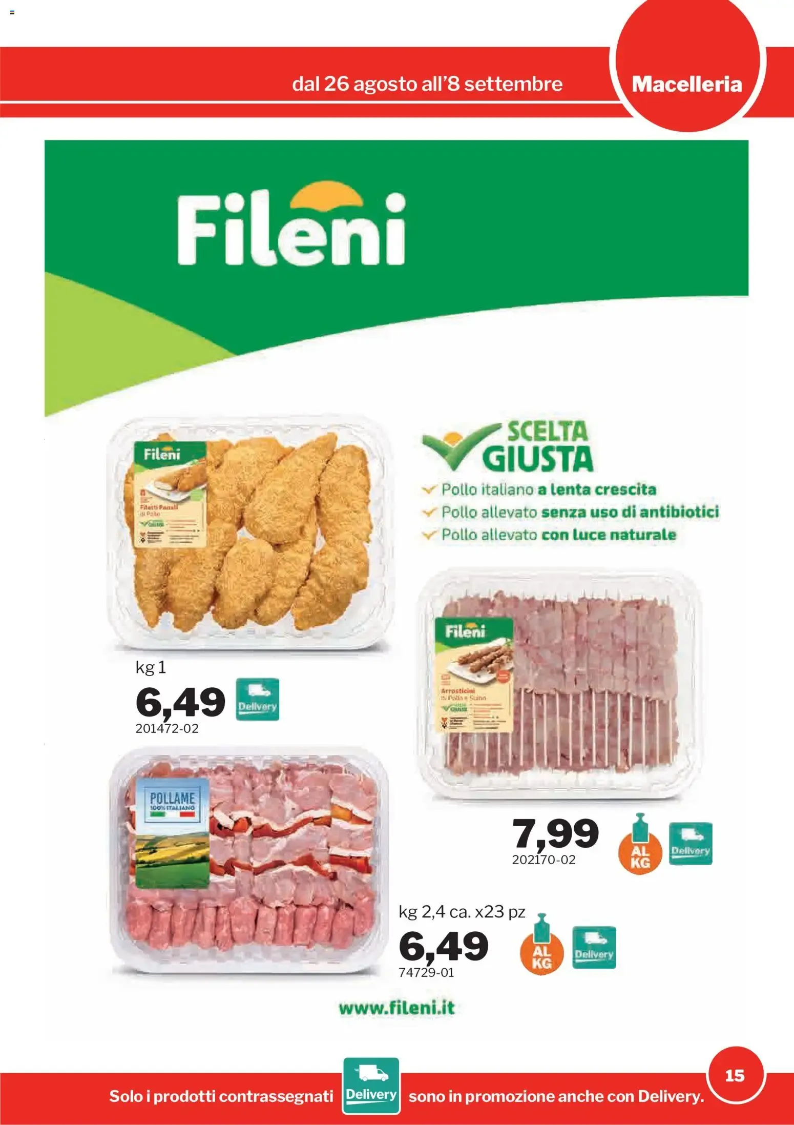Promozioni GrosMarket da 26 agosto a 8 settembre di 2026 - Pagina del volantino 15