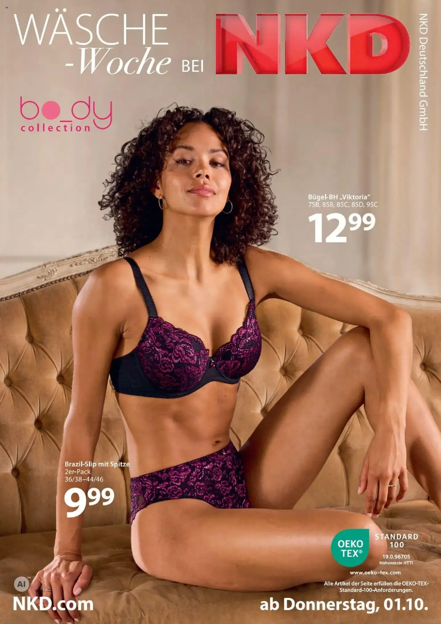 NKD Wäsche-Woche: Body Collection von 1. Oktober bis 21. Oktober 2026 - Prospekt seite 1