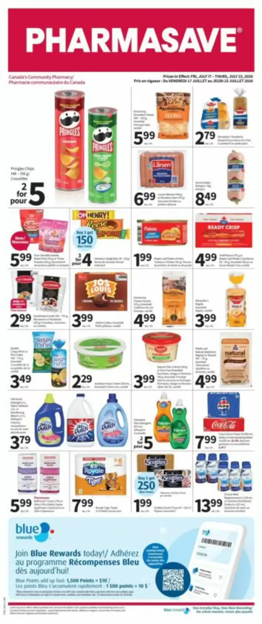 Pharmasave from July 17 to July 23 2026 - flyer page 1