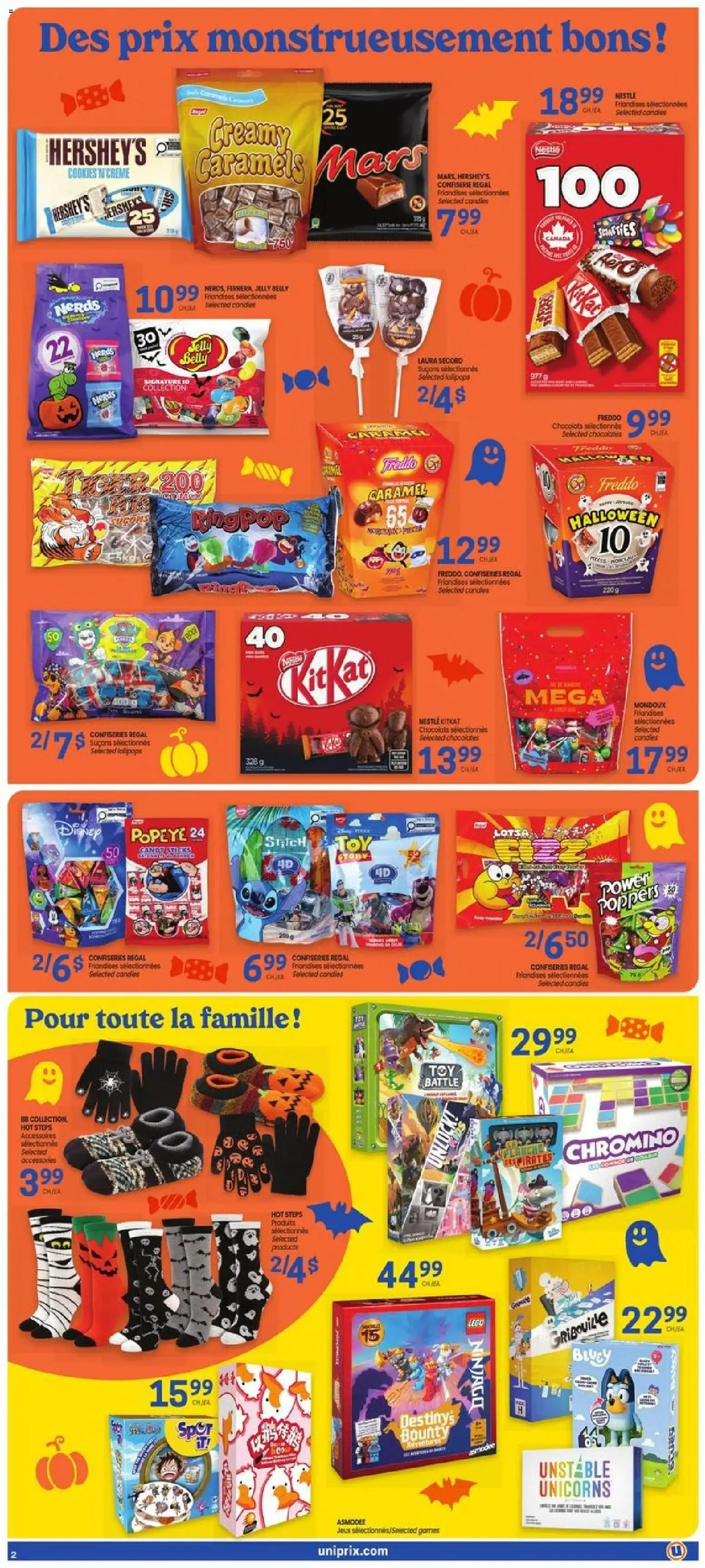 Uniprix 🖤 Halloween flyer from Oct 22, 2026 🧡 from October 22 to October 28 2026 - flyer page 3
