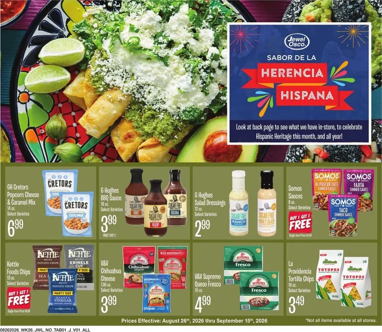 Jewel Osco - Sabor de la Herencia Hispana