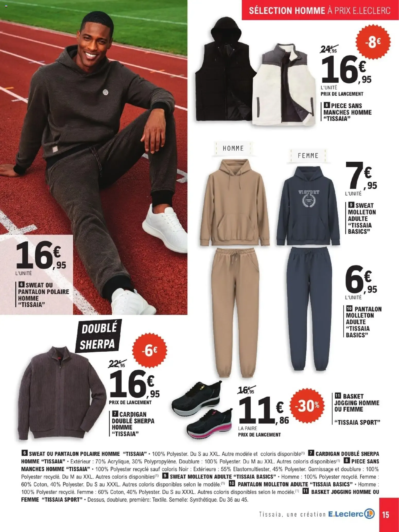 L'ESSENTIEL DE LA SAISON À PRIX E.LECLERC du 13 octobre au 24 octobre 2026 - Catalogue page 15