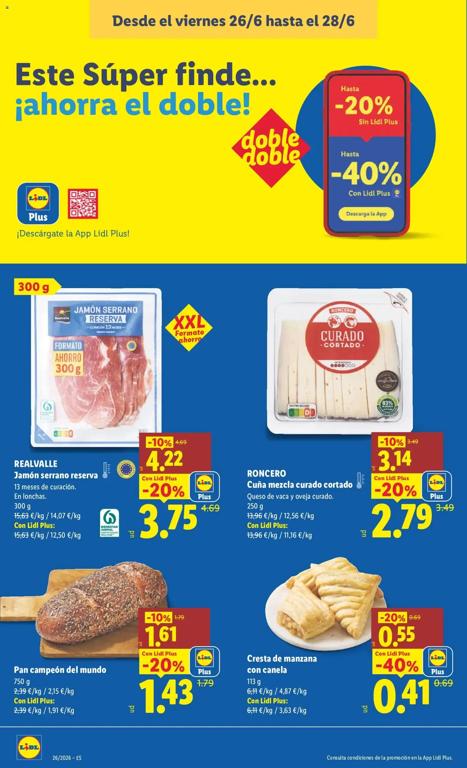 Catálogo de Lidl: Ahorra el doble 22 de junio al 28 de junio 2026 - Página 20