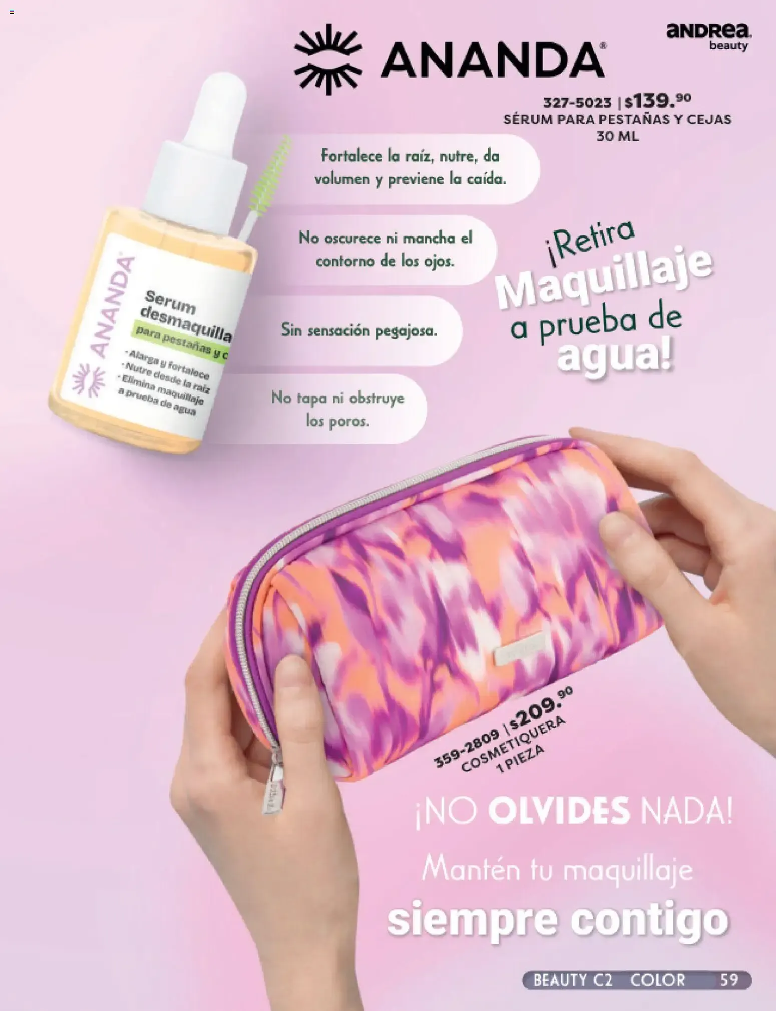 Catálogo de Andrea catálogo Beauty 2026 - Catálogos en línea de 24/05 - 22/08 24 de mayo al 22 de agosto 2026 - Pagina 59