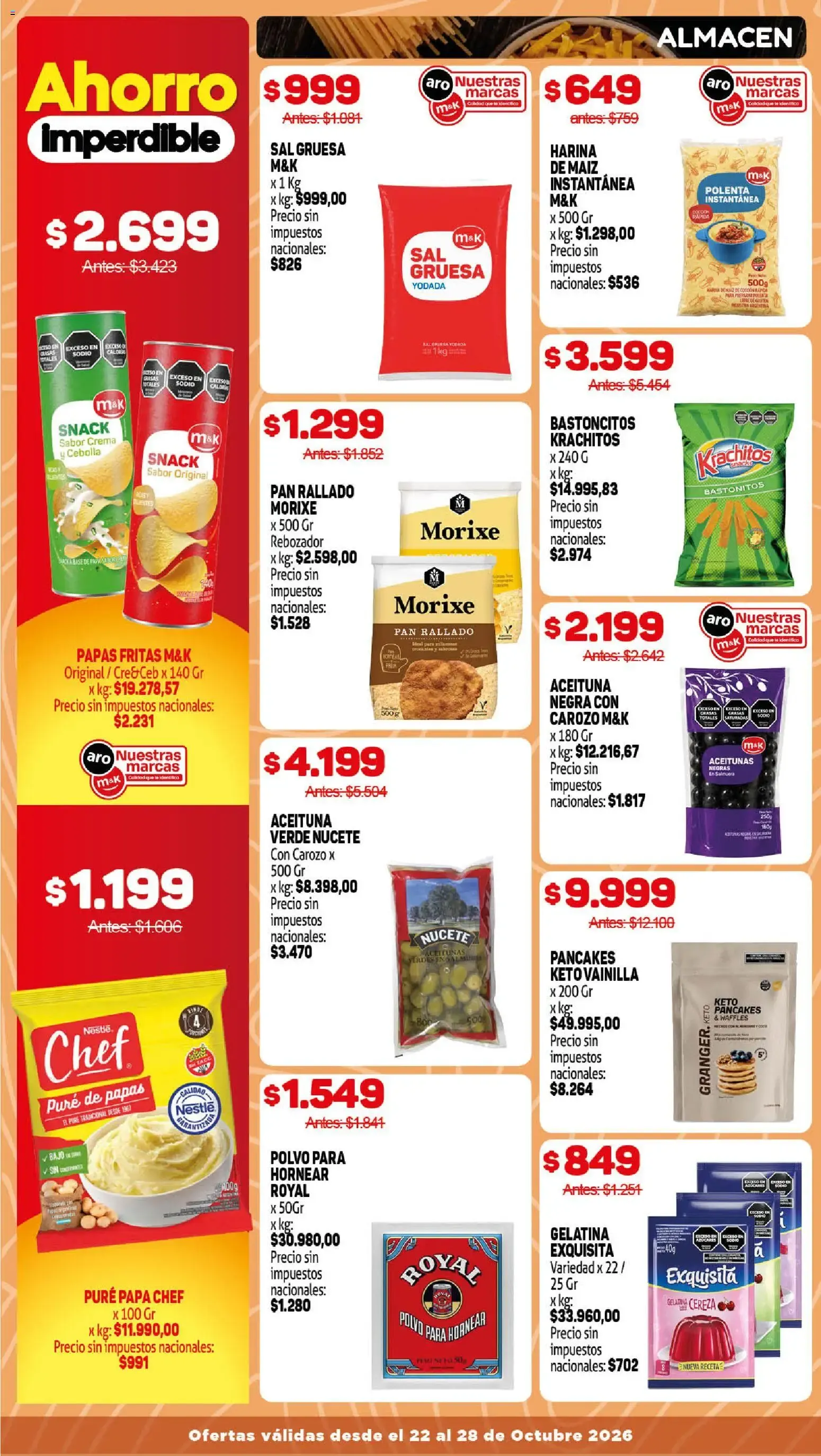 Ofertas de Makro Ahorro al Rojo Vivo 22 de octubre al 28 de octubre 2026 - Página 8 del catálogo
