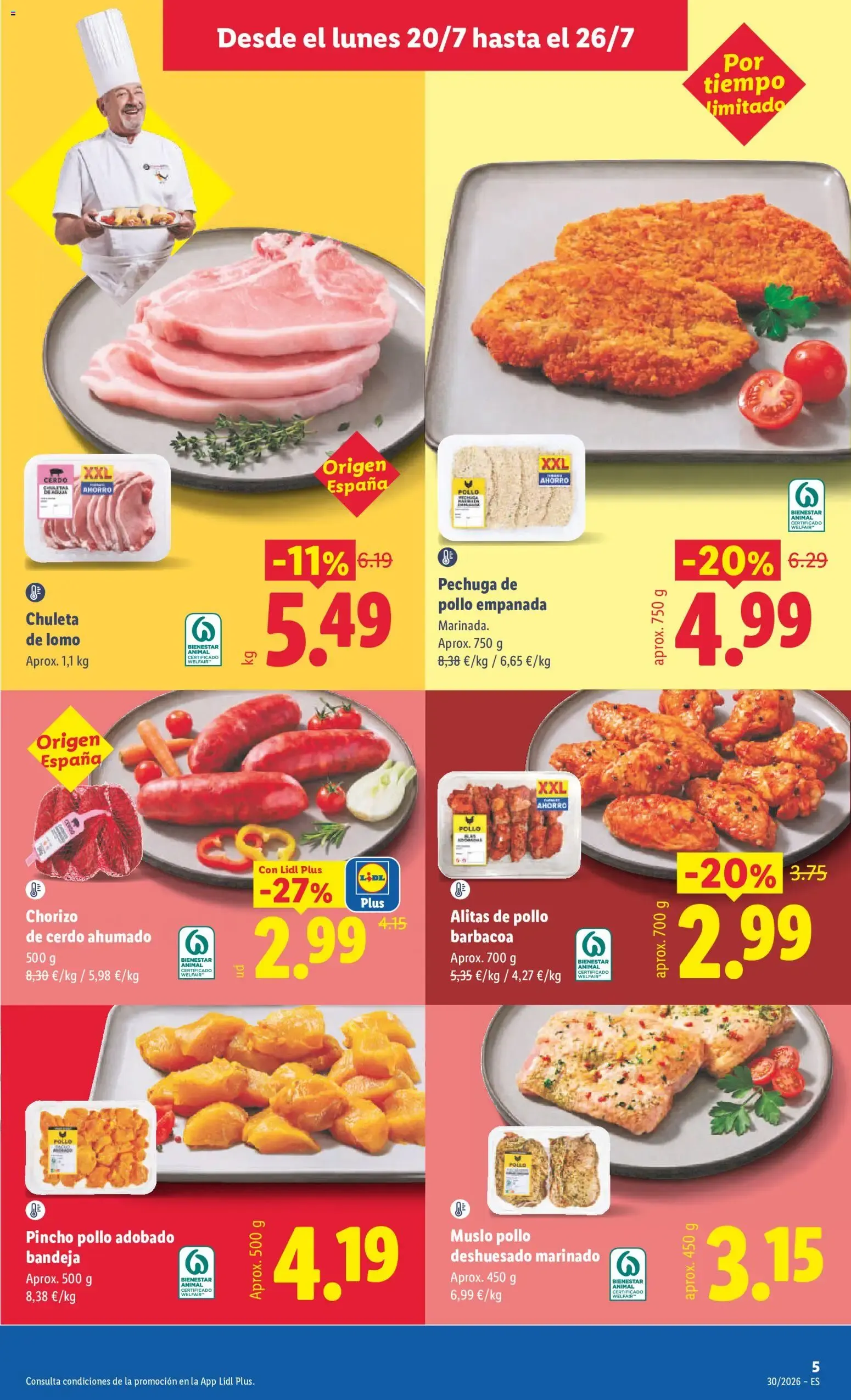 Catálogo de Lidl folleto del 20/07/2026 | Ofertas 20 de julio al 26 de julio 2026 - Página 7