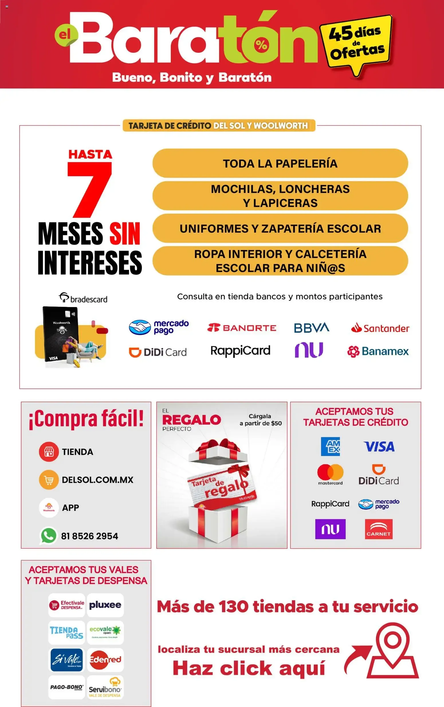 Catálogo de Del Sol y Woolworth catálogo Bueno, Bonito y Baratón (16/07/2026 - 20/07/2026) - catálogo en línea 16 de julio al 20 de julio 2026 - Pagina 21