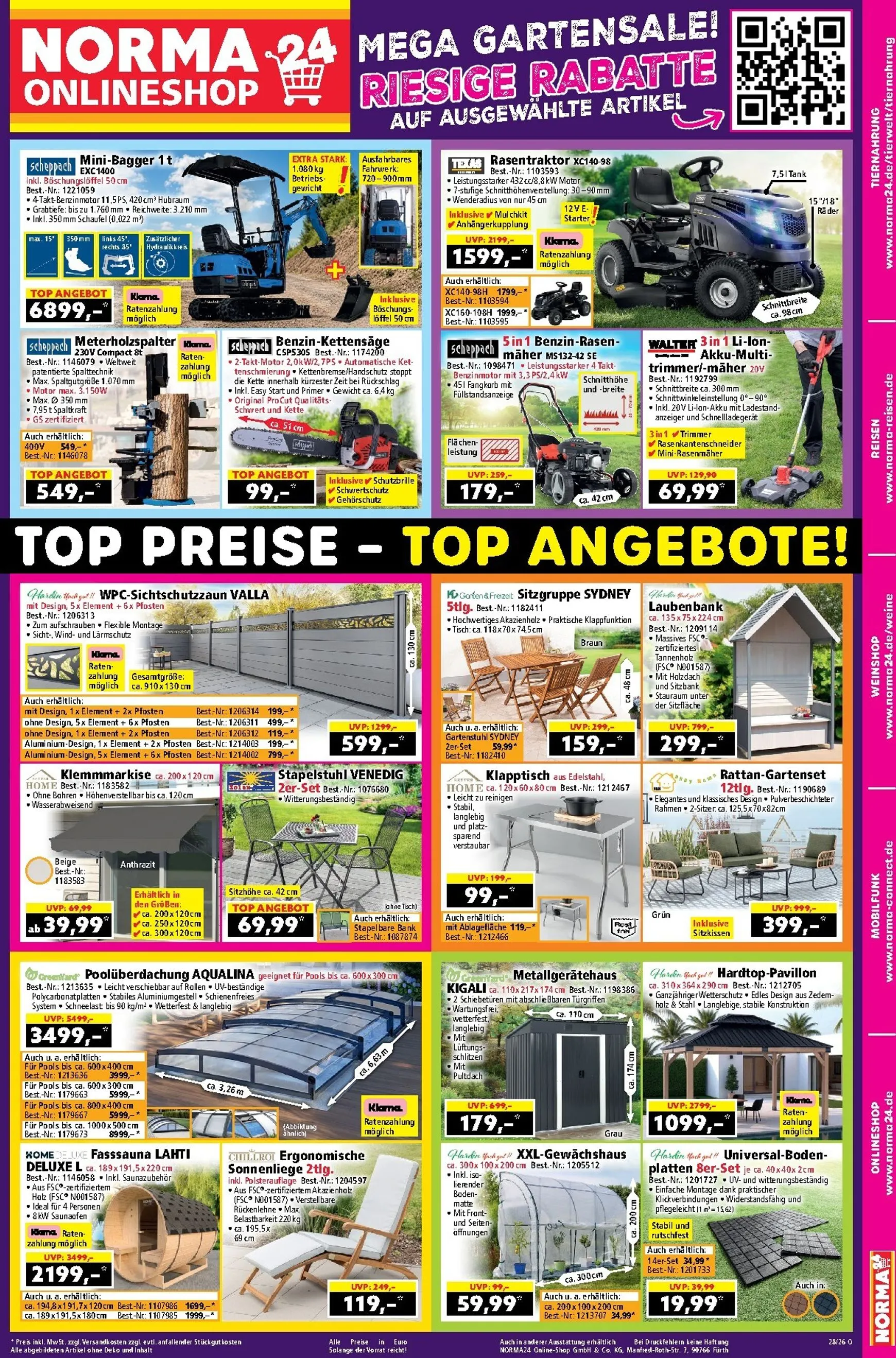 Norma24 - Onlineshop Prospekt nächste Woche – von Montag 06.07.2026 bis Sonntag 12.07.2026