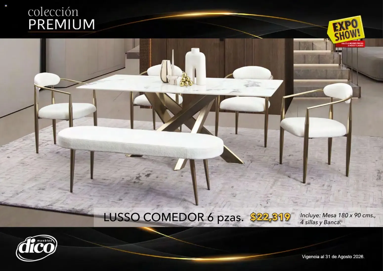 Catálogo de Muebles Dico Catálogo: Colección Premium y Expo Show! 1 de agosto al 31 de agosto 2026 - Pagina 51