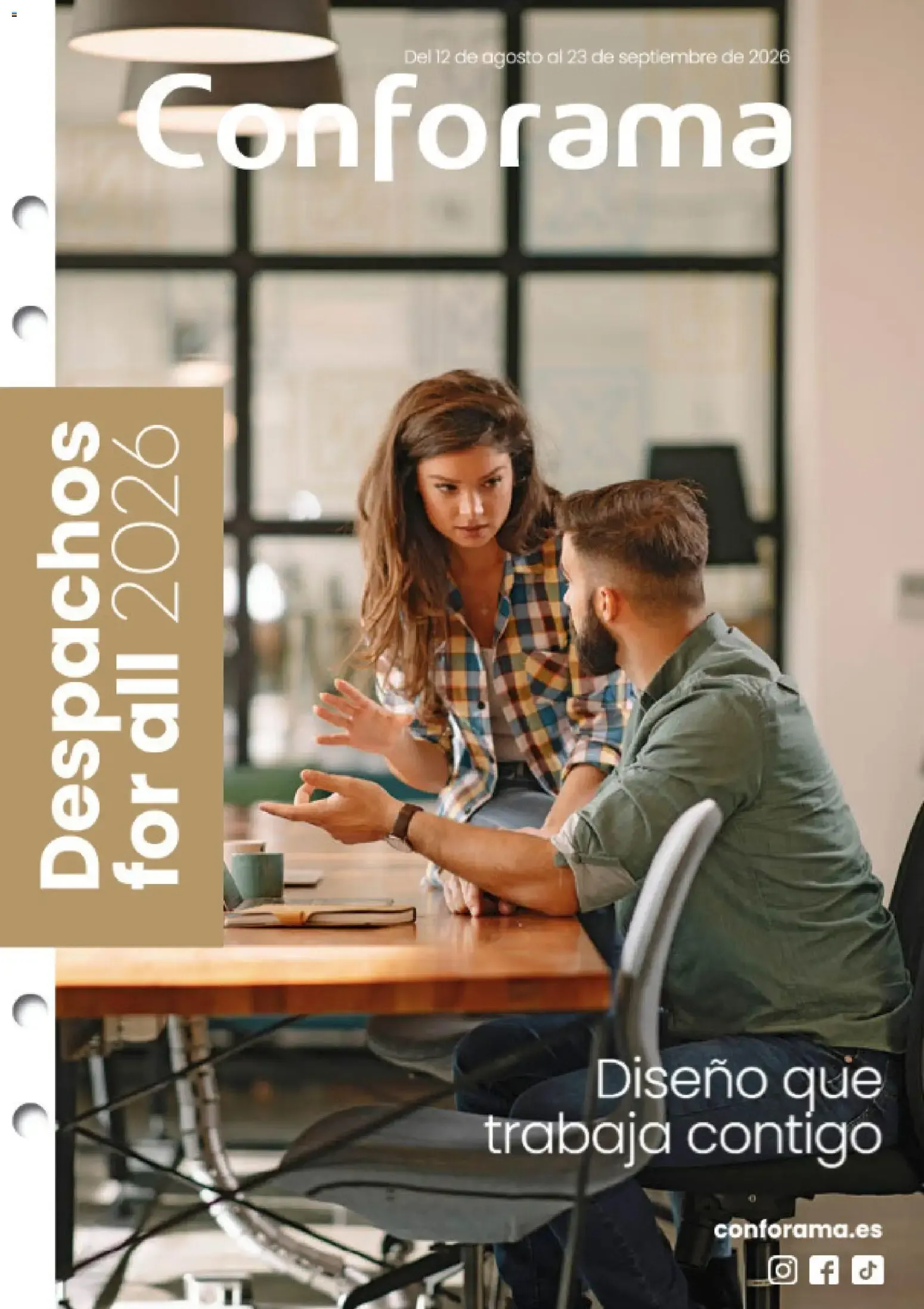 Conforama Despachos for all 12/08/2026 - 23/09/2026