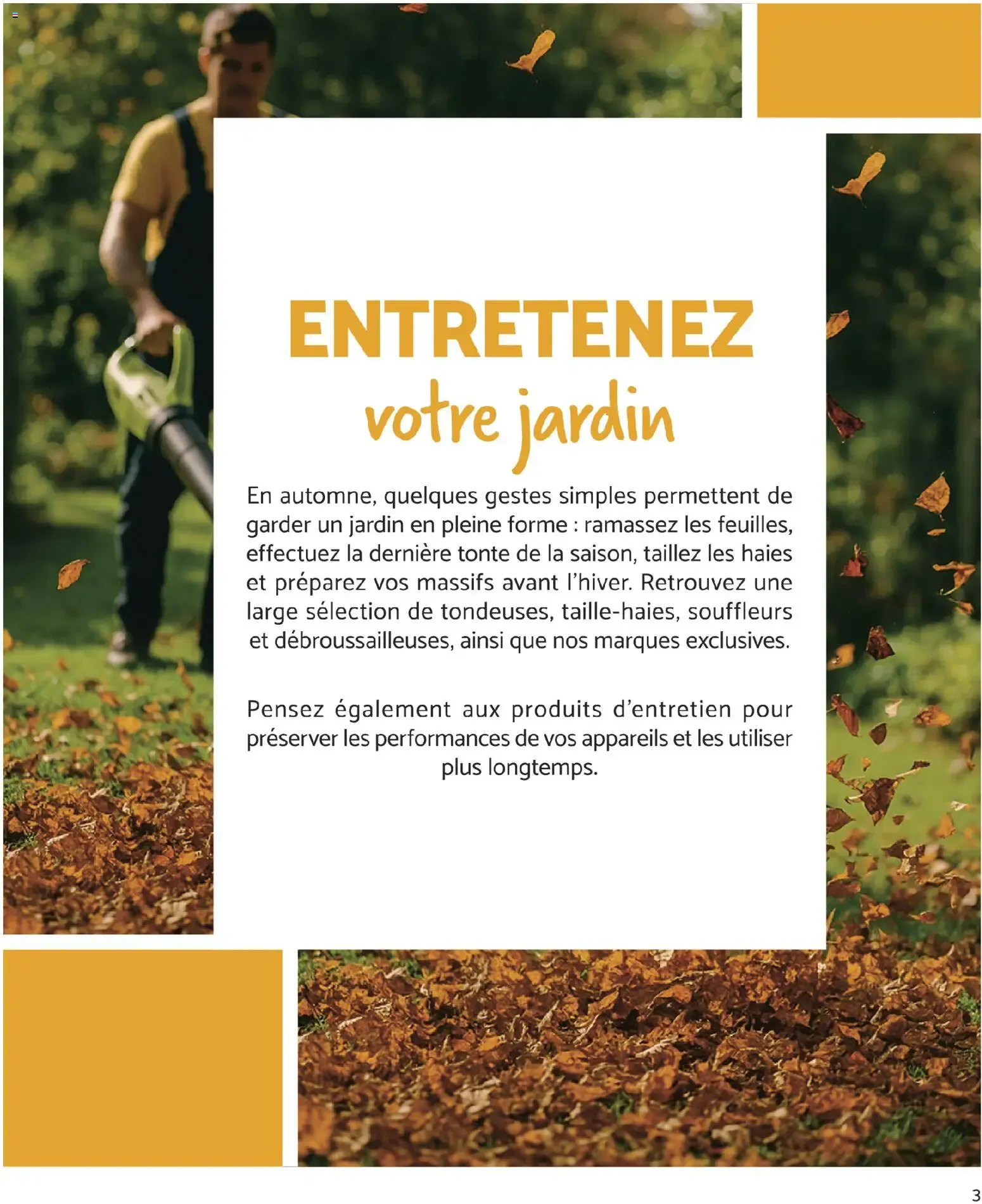 Bricomarché: Place au Jardin du 14 octobre au 29 novembre 2026 - Catalogue page 3