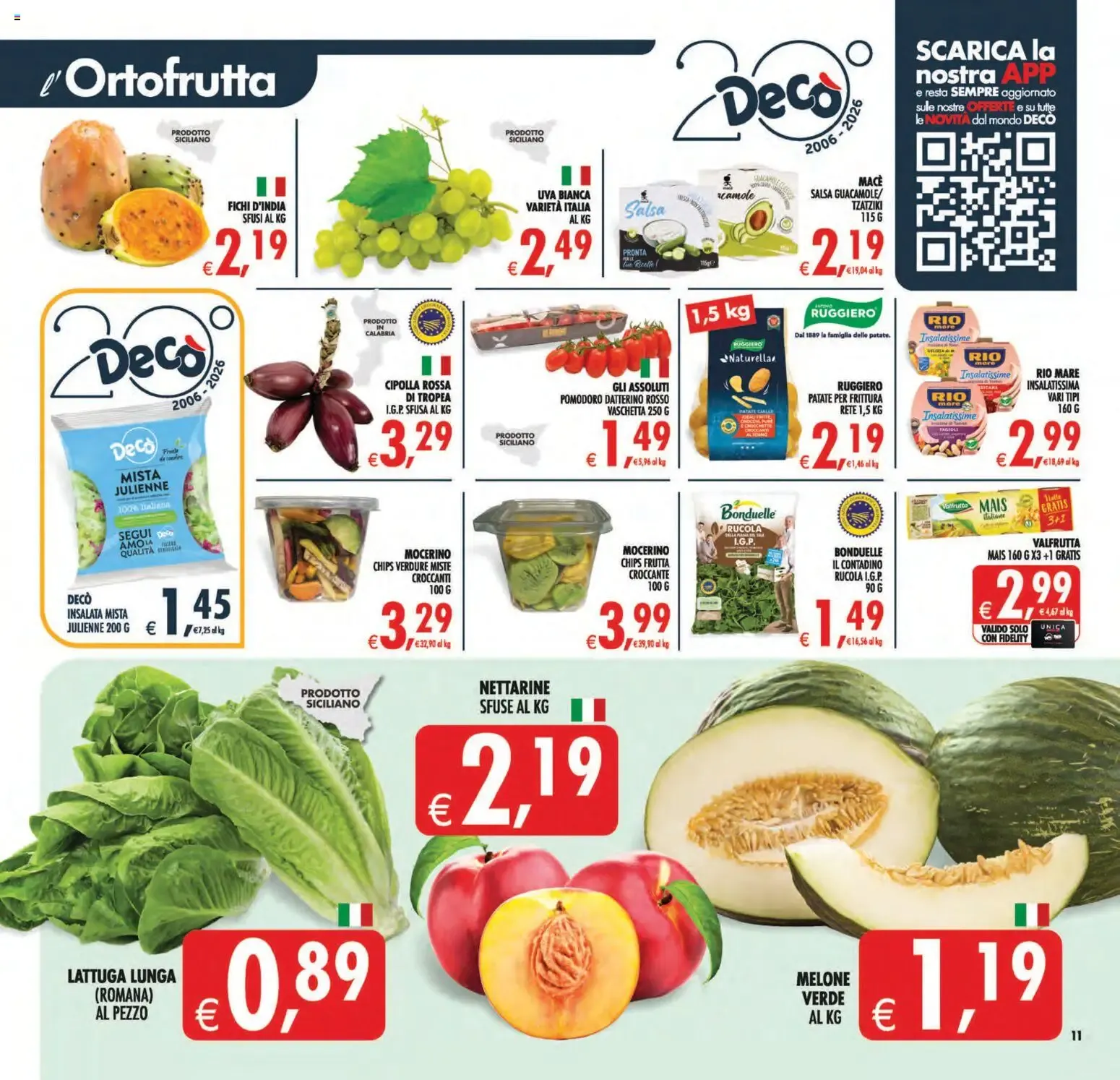 Nuovo Decò volantino Maxistore, Supermercati Lipari dal 21/08/2026 > offerte anteprima 🛍️ da 21 agosto a 31 agosto di 2026 - Pagina del volantino 11