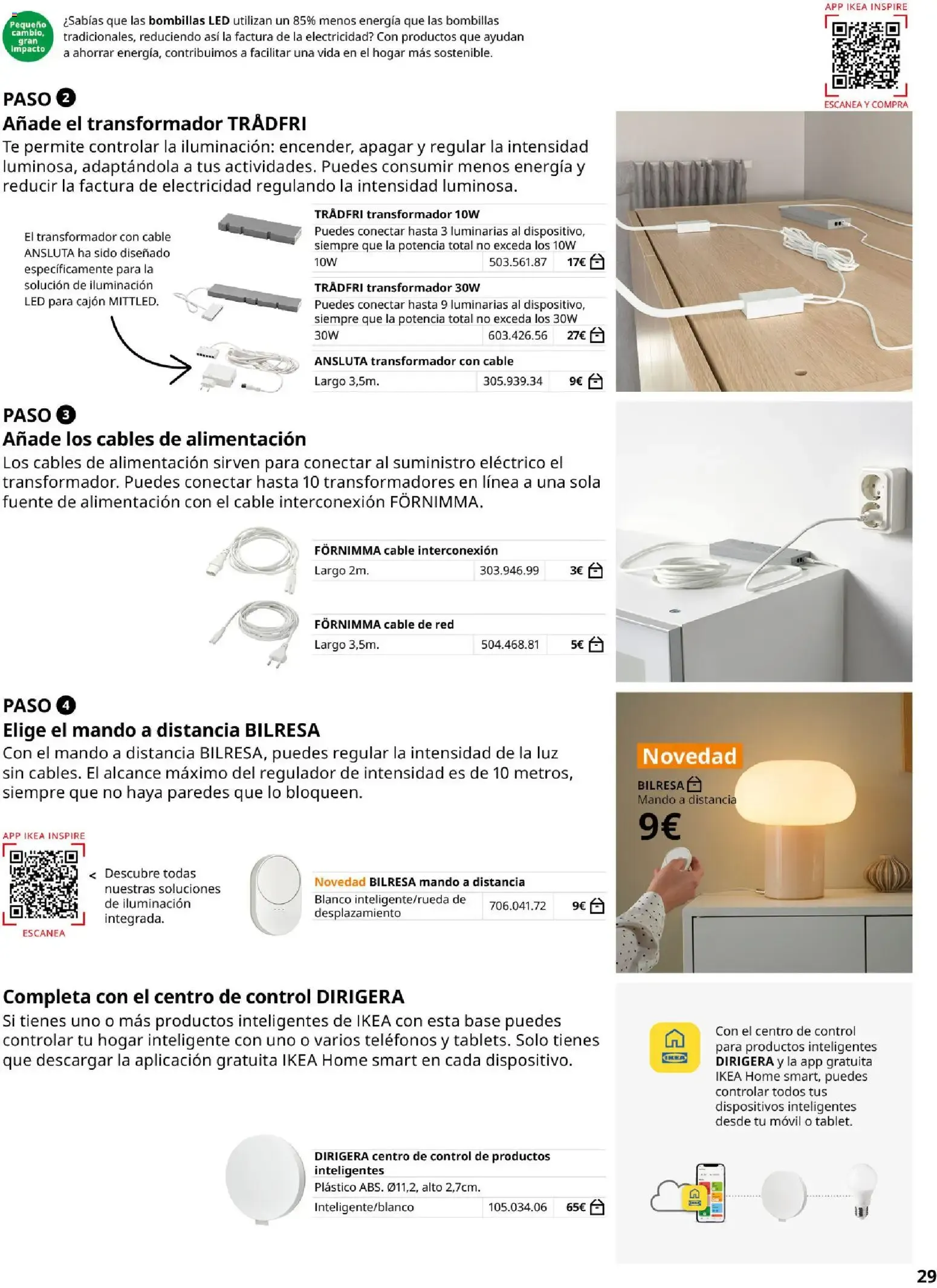 Catálogo de Catálogo IKEA Iluminación y hogar inteligente del 06/03/2026 6 de marzo al 31 de agosto 2026 - Página 28