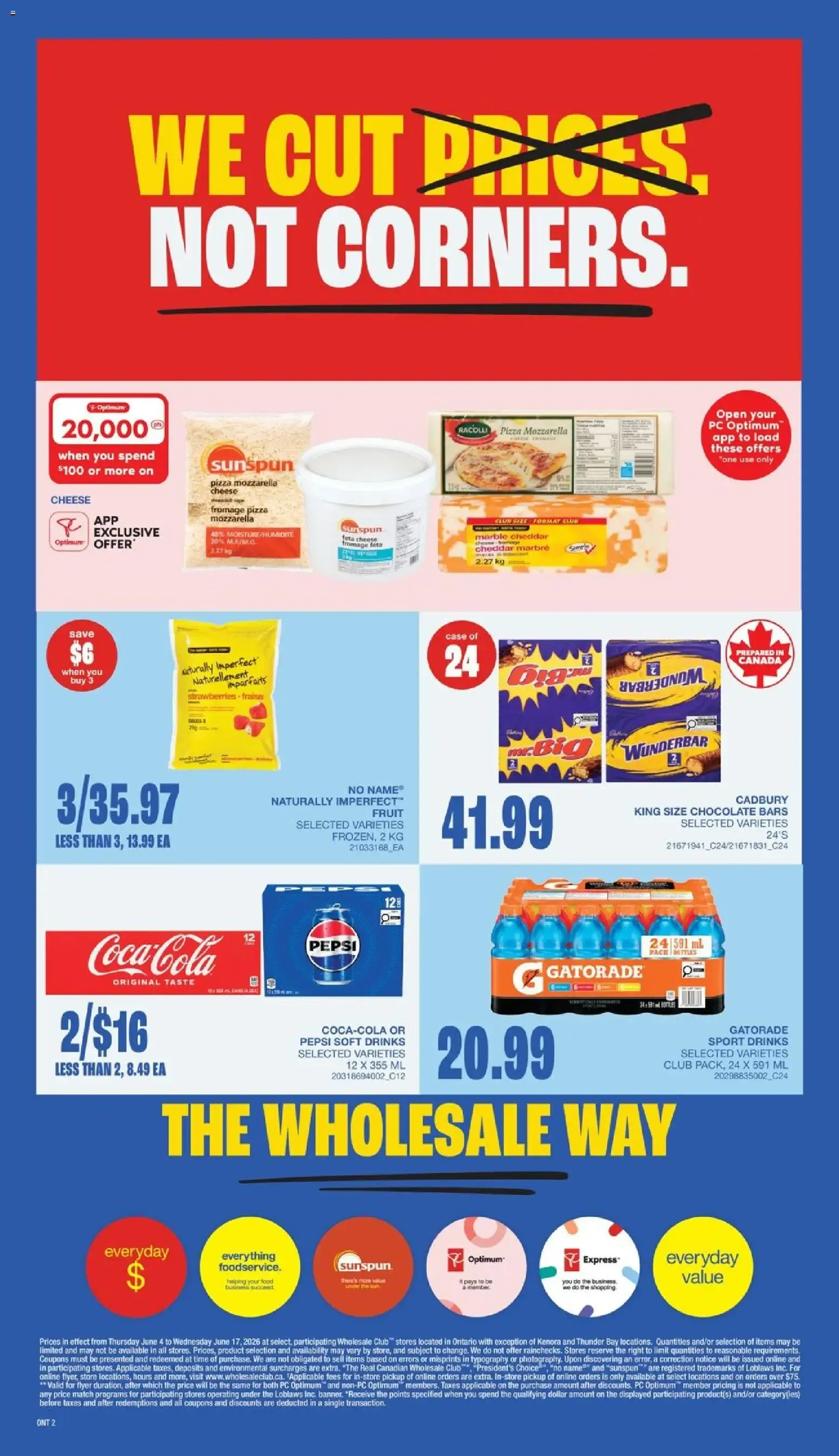 Wholesale Club weekly flyer / circulaire from Jun 4, 2026 > weekly specials & deals from June 1 to June 30 2026 - flyer page 4