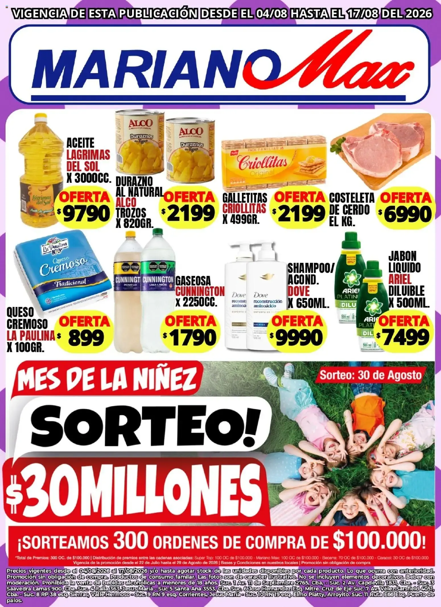 Ofertas de Mariano Max - Catálogo del 04/08/2026 - 17/08/2026 4 de agosto al 17 de agosto 2026 - Página 1 del catálogo