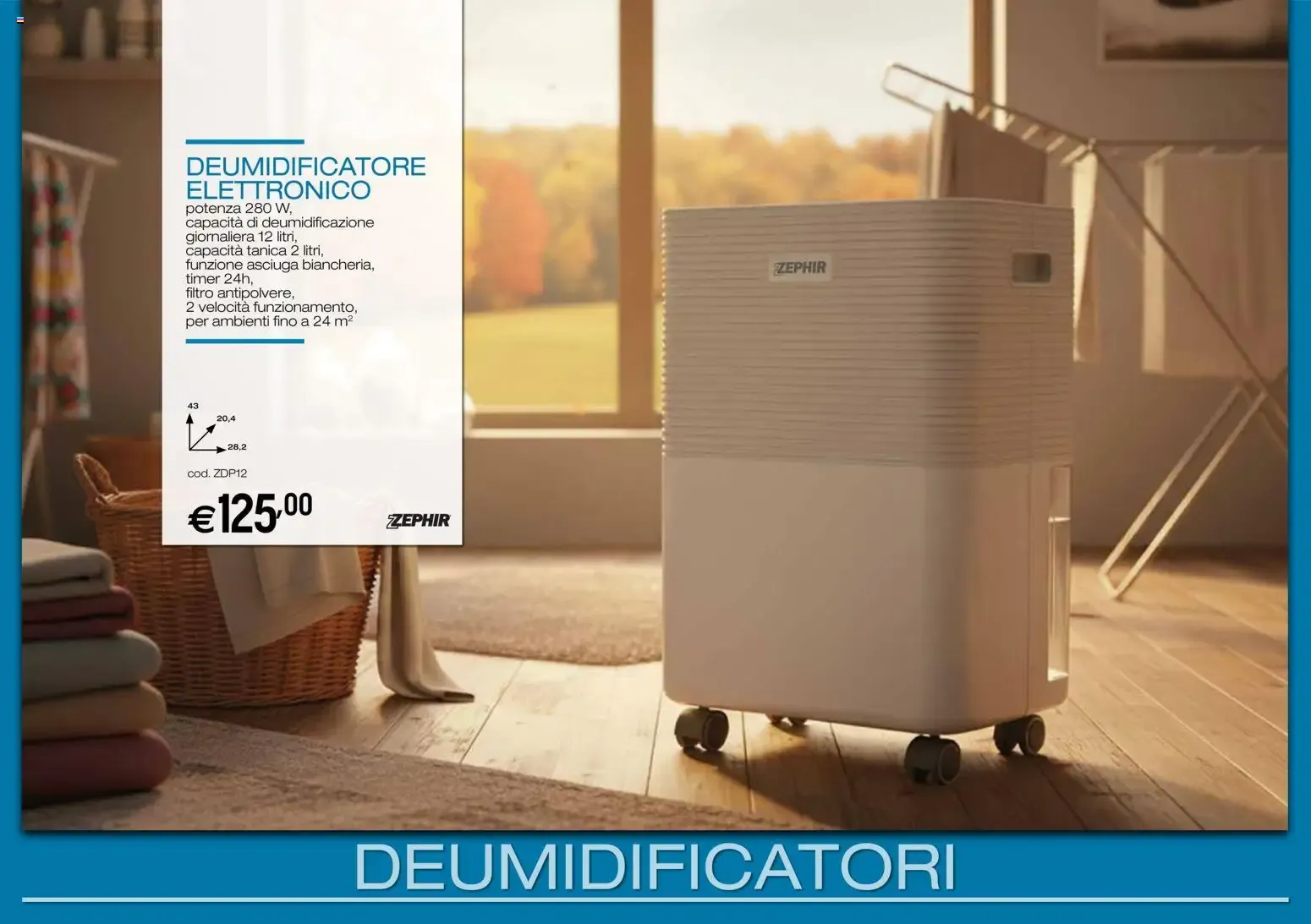 Deumidificatore Elettronico Zephir da 11 settembre a 28 febbraio di 2027 - Pagina del volantino 1