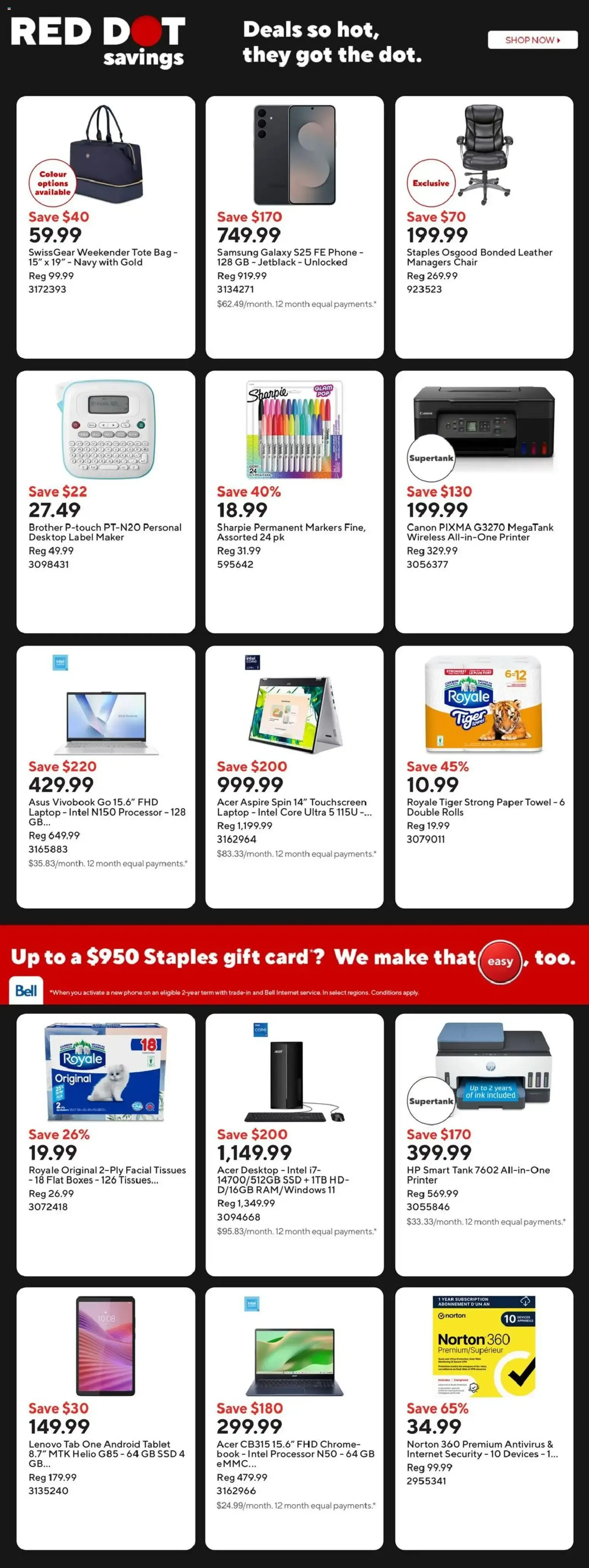 Staples Easy Deal Days from June 19 to June 26 2026 - flyer page 3