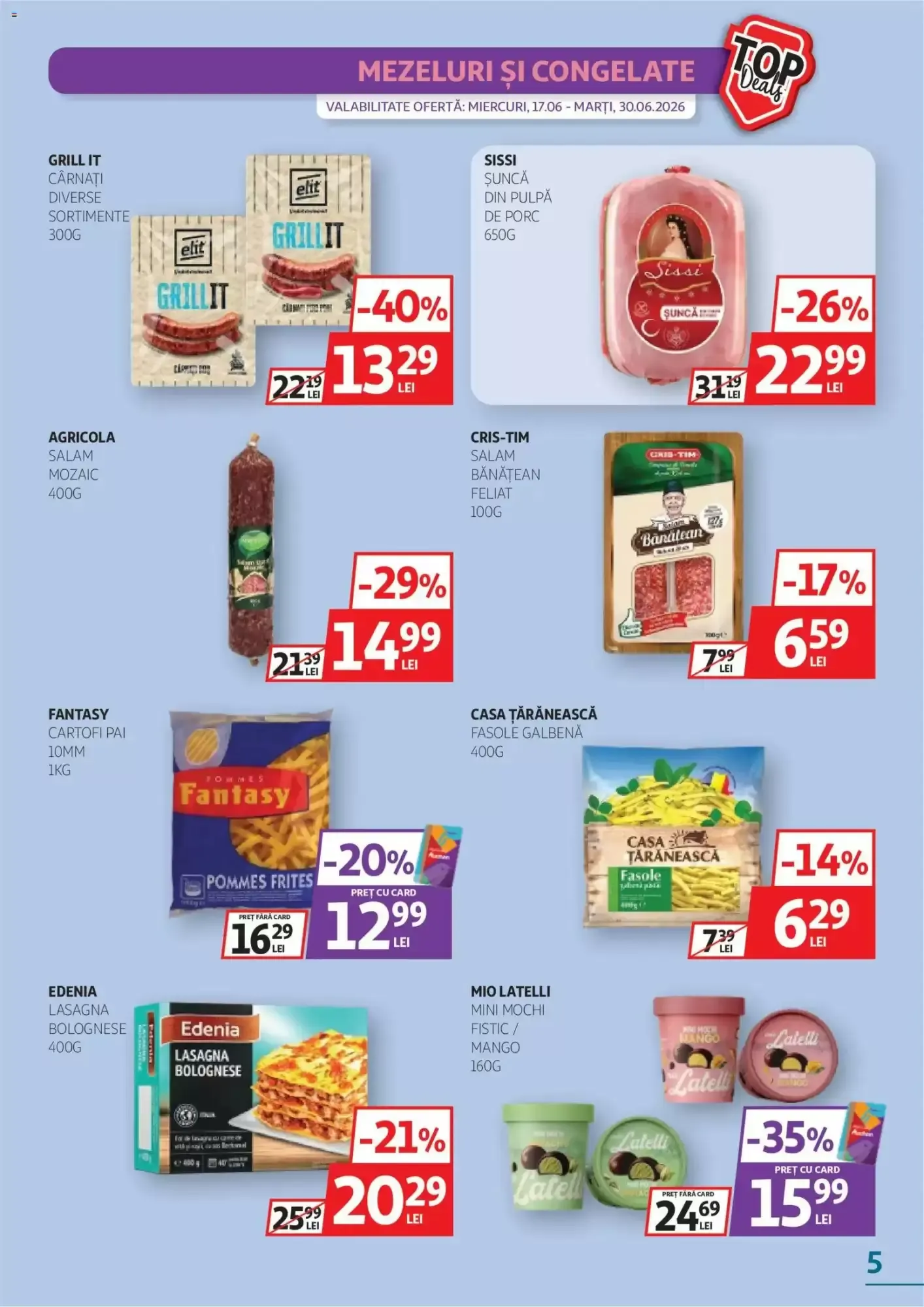 Catalog Auchan: 20 Aniversario y Ofertas Diarias de la 17 iunie până la 30 iunie 2026 - Revista Pagina 5