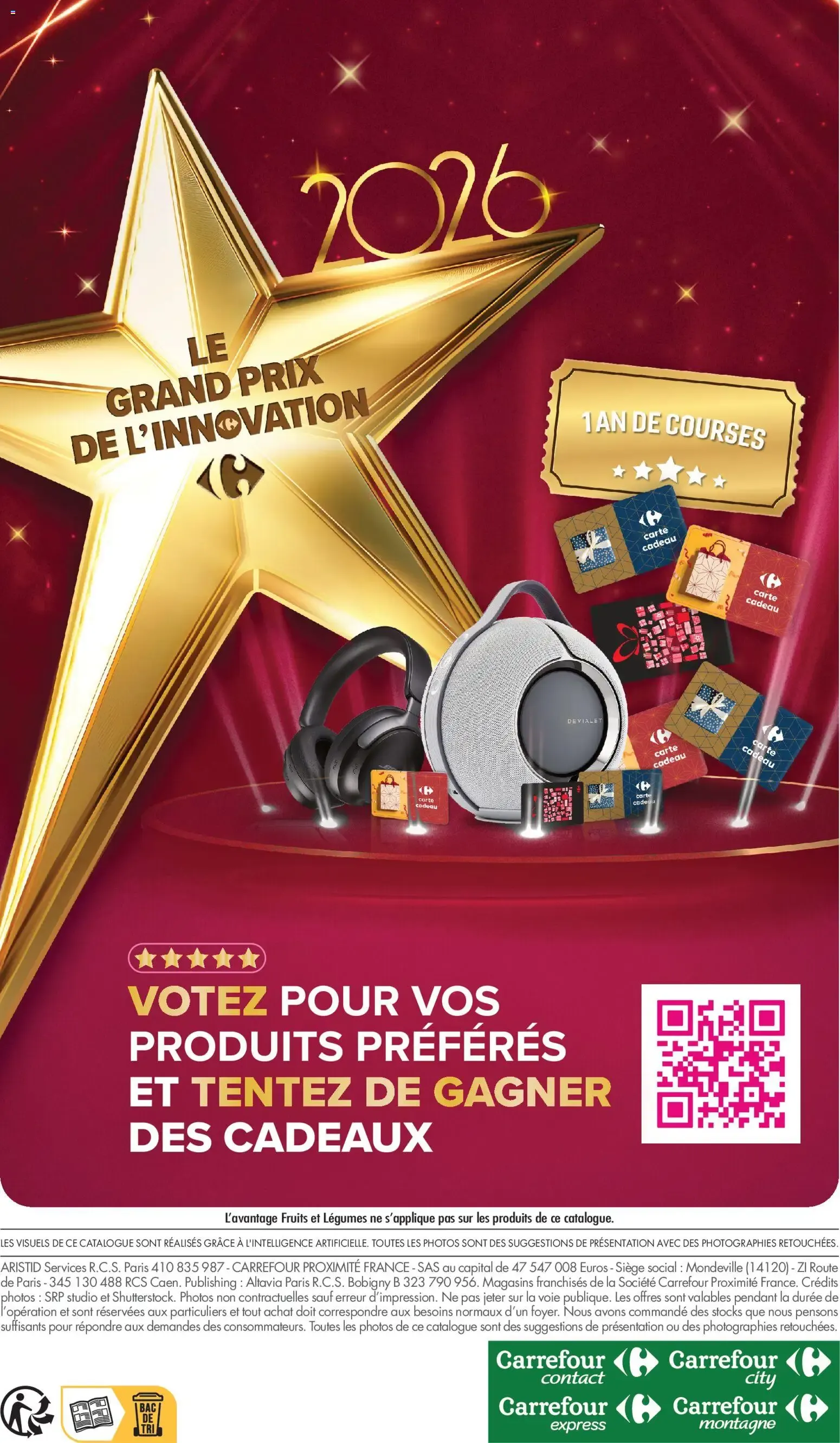 Carrefour City Le grand prix de l'innovation à partir du 01/10/2026 - promo en ligne du 1 octobre au 25 octobre 2026 - Catalogue page 20